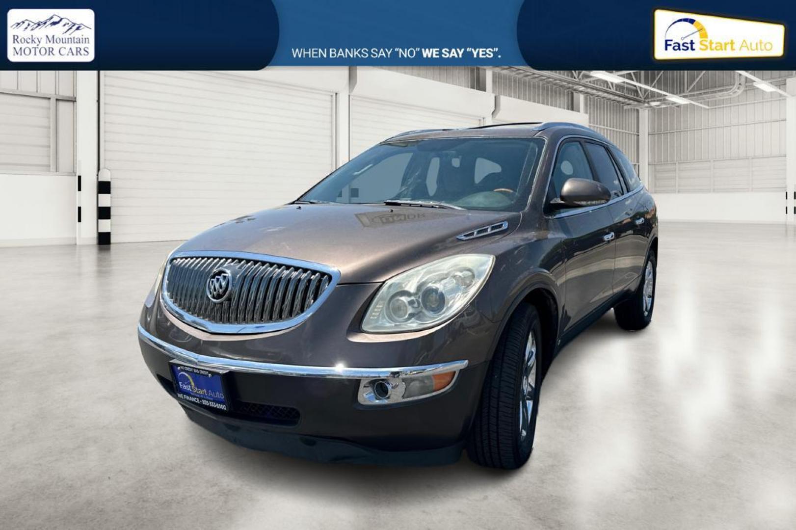 2008 Brown Buick Enclave CXL AWD (5GAEV237X8J) with an 3.6L V6 DOHC 24V engine, 6-Speed Automatic Overdrive transmission, located at 7755 State Street, Midvale, UT, 84047, (801) 753-9063, 40.610329, -111.892159 - Photo#6