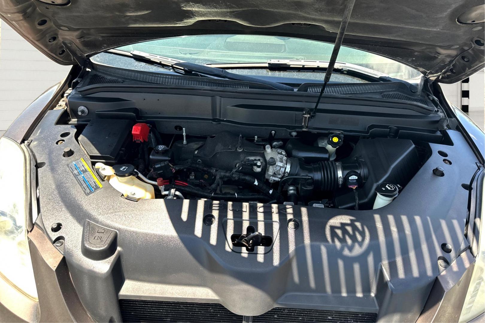 2008 Brown Buick Enclave CXL AWD (5GAEV237X8J) with an 3.6L V6 DOHC 24V engine, 6-Speed Automatic Overdrive transmission, located at 7755 State Street, Midvale, UT, 84047, (801) 753-9063, 40.610329, -111.892159 - Photo#8