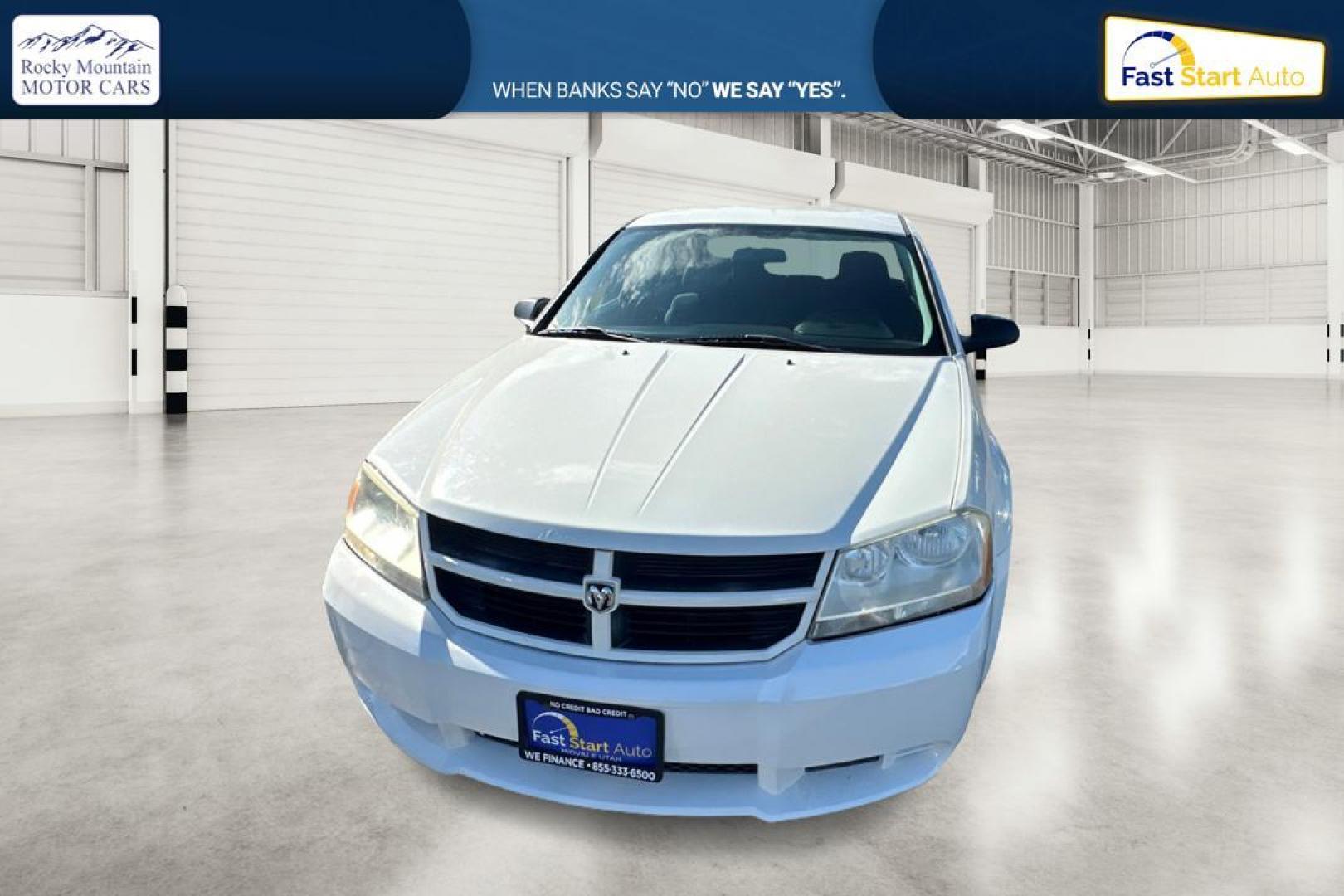 2010 White Dodge Avenger SXT (1B3CC4FB9AN) with an 2.4L L4 DOHC 16V engine, 4-Speed Automatic transmission, located at 767 S State Road, Pleasant Grove, UT, 84062, (801) 785-1058, 40.354839, -111.736687 - Photo#7