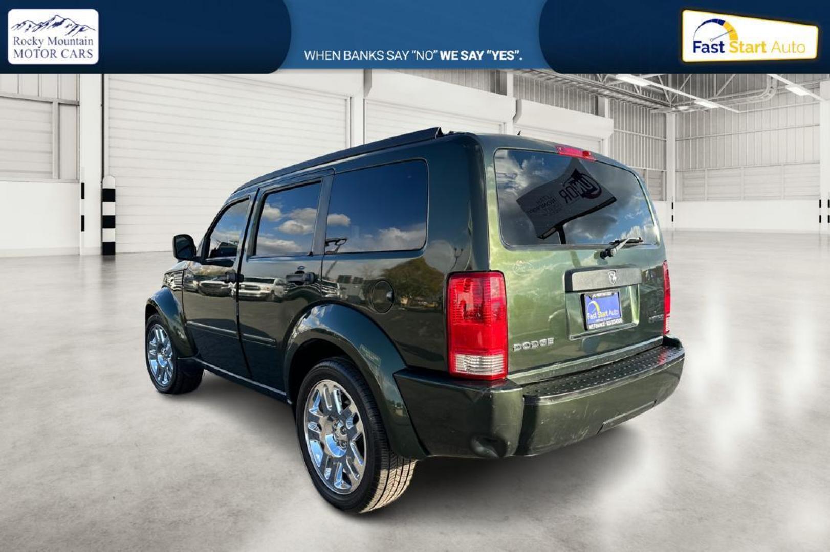 2010 Green Dodge Nitro Heat 2WD (1D4PT4GKXAW) with an 3.7L V6 SOHC 12V engine, 4-Speed Automatic transmission, located at 7755 State Street, Midvale, UT, 84047, (801) 753-9063, 40.610329, -111.892159 - Photo#5