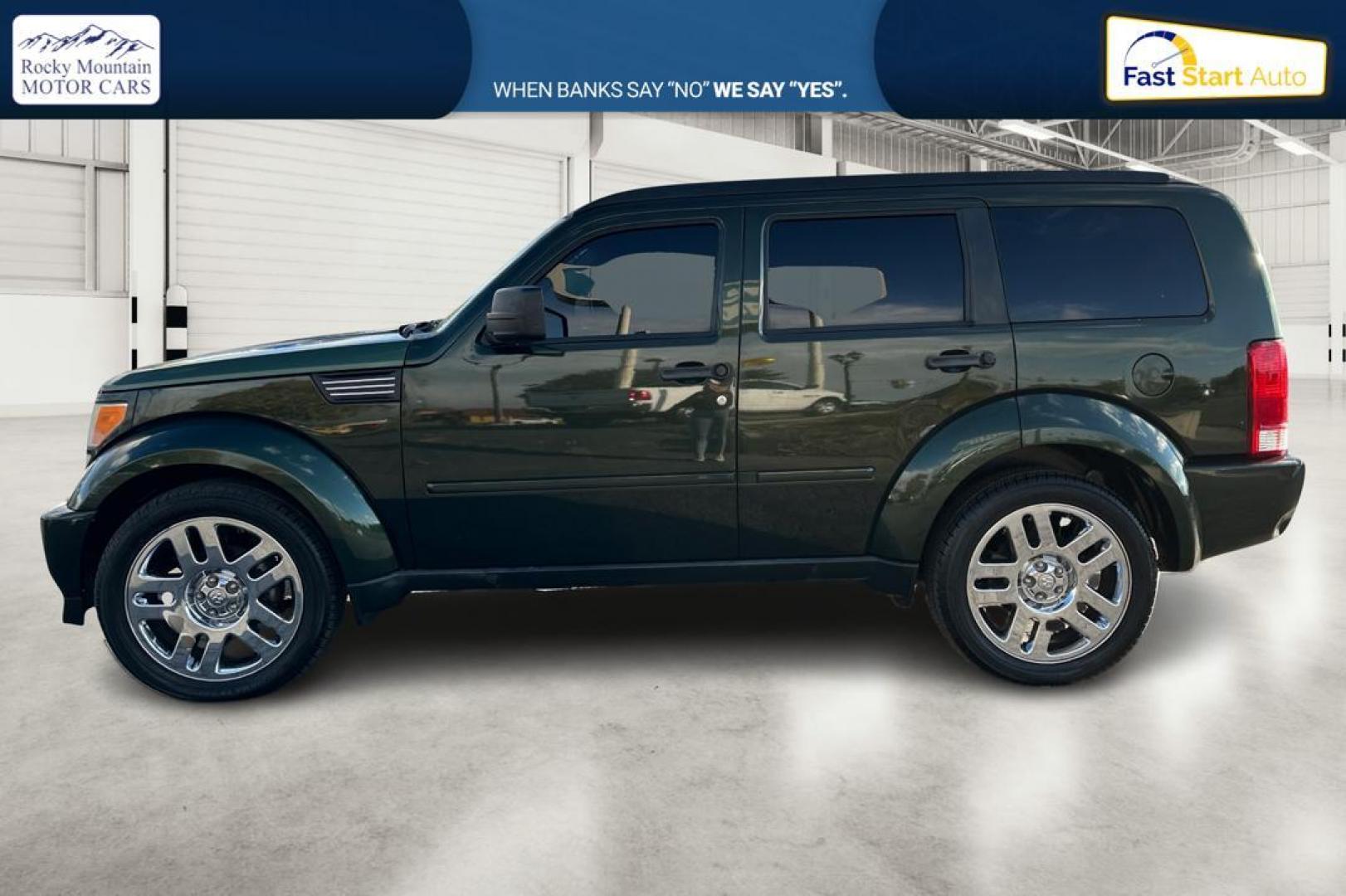 2010 Green Dodge Nitro Heat 2WD (1D4PT4GKXAW) with an 3.7L V6 SOHC 12V engine, 4-Speed Automatic transmission, located at 7755 State Street, Midvale, UT, 84047, (801) 753-9063, 40.610329, -111.892159 - Photo#6