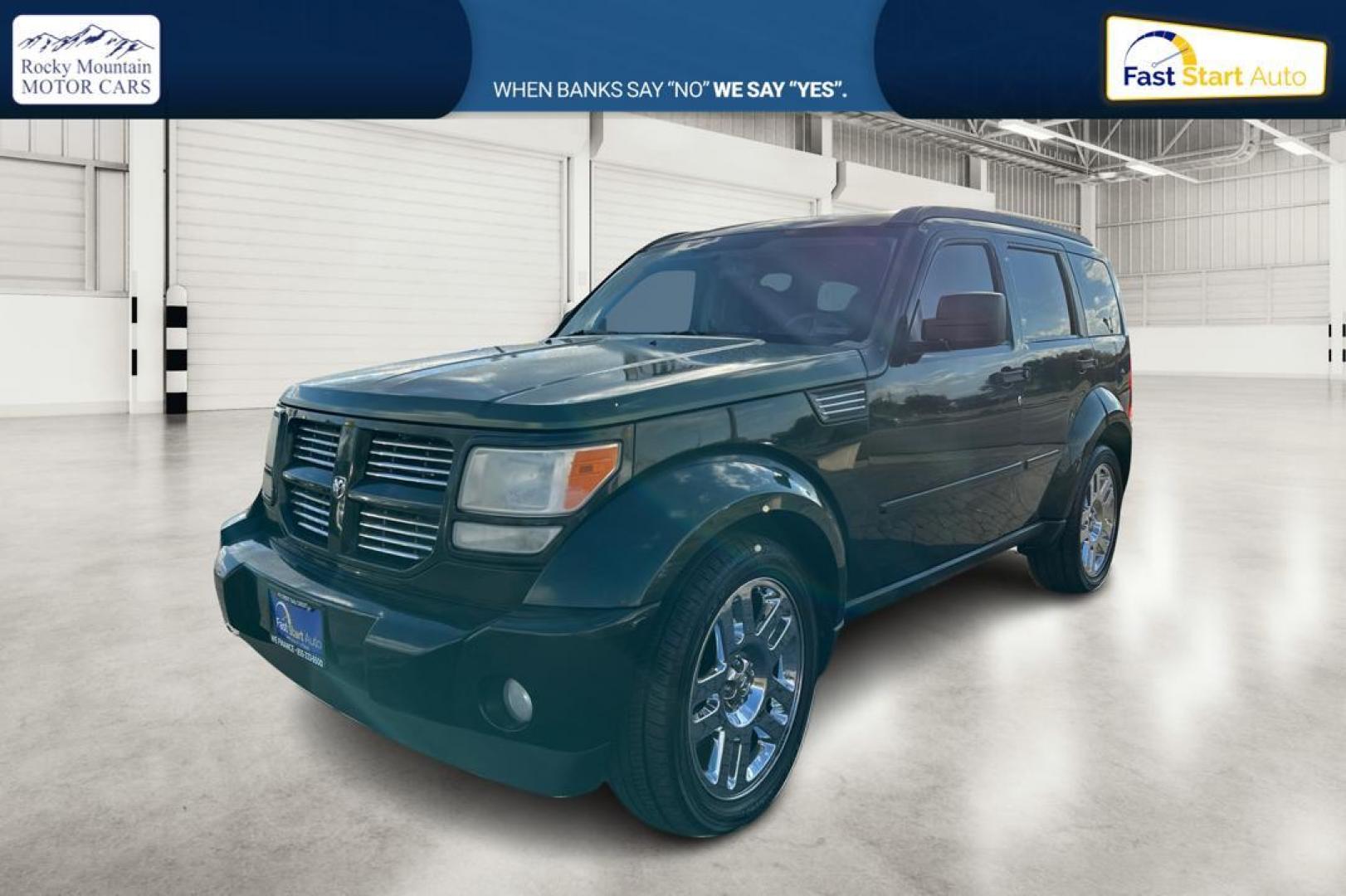 2010 Green Dodge Nitro Heat 2WD (1D4PT4GKXAW) with an 3.7L V6 SOHC 12V engine, 4-Speed Automatic transmission, located at 7755 State Street, Midvale, UT, 84047, (801) 753-9063, 40.610329, -111.892159 - Photo#8