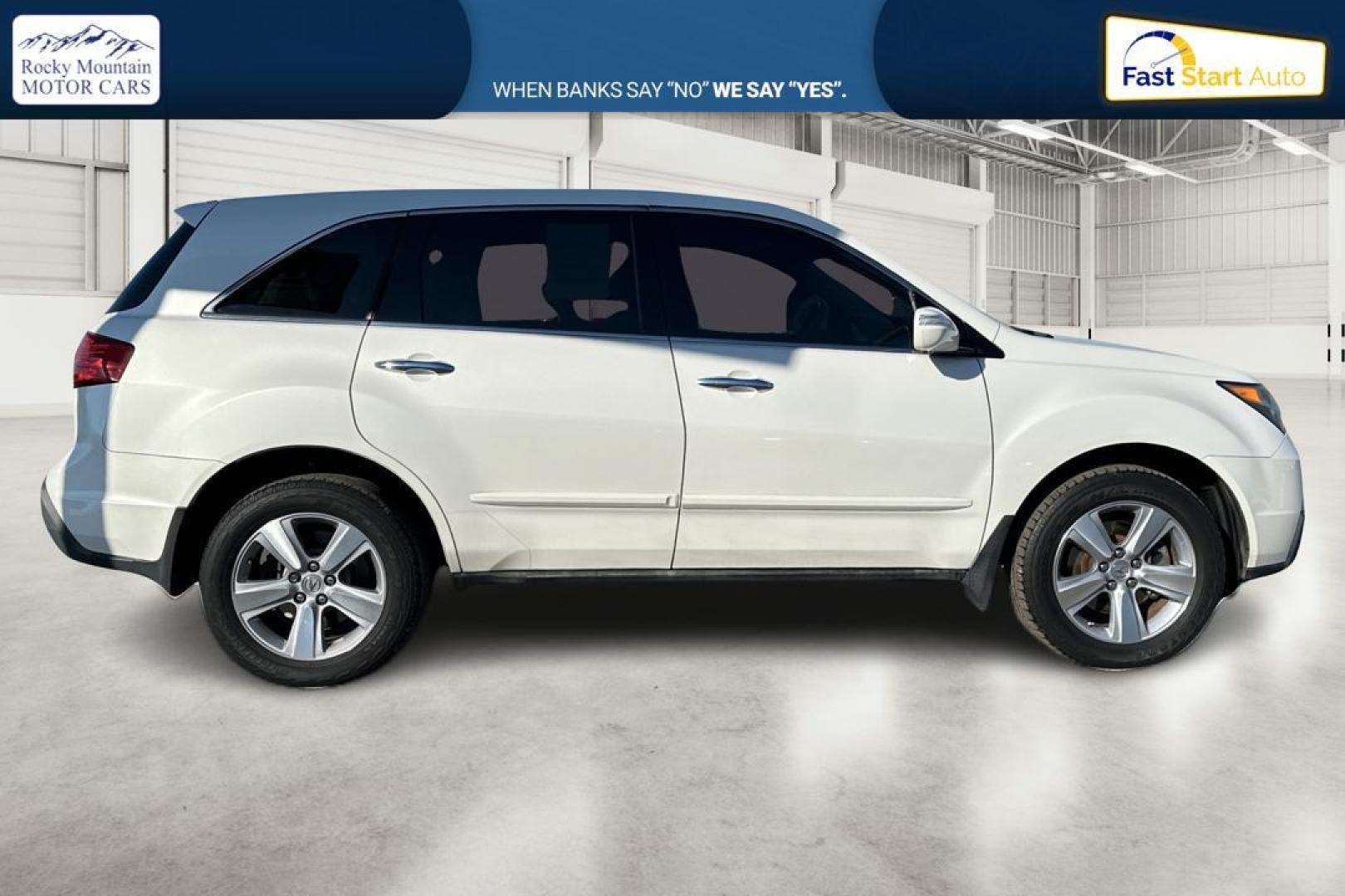 2011 White Acura MDX 6-Spd AT w/Tech Package (2HNYD2H66BH) with an 3.5L V6 SOHC 24V engine, 6-Speed Automatic transmission, located at 7755 State Street, Midvale, UT, 84047, (801) 753-9063, 40.610329, -111.892159 - Photo#1