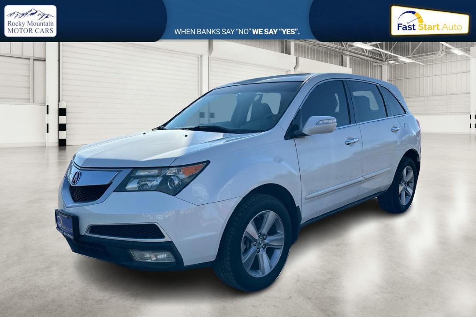 2011 White Acura MDX 6-Spd AT w/Tech Package (2HNYD2H66BH) with an 3.5L V6 SOHC 24V engine, 6-Speed Automatic transmission, located at 7755 State Street, Midvale, UT, 84047, (801) 753-9063, 40.610329, -111.892159 - Photo#8