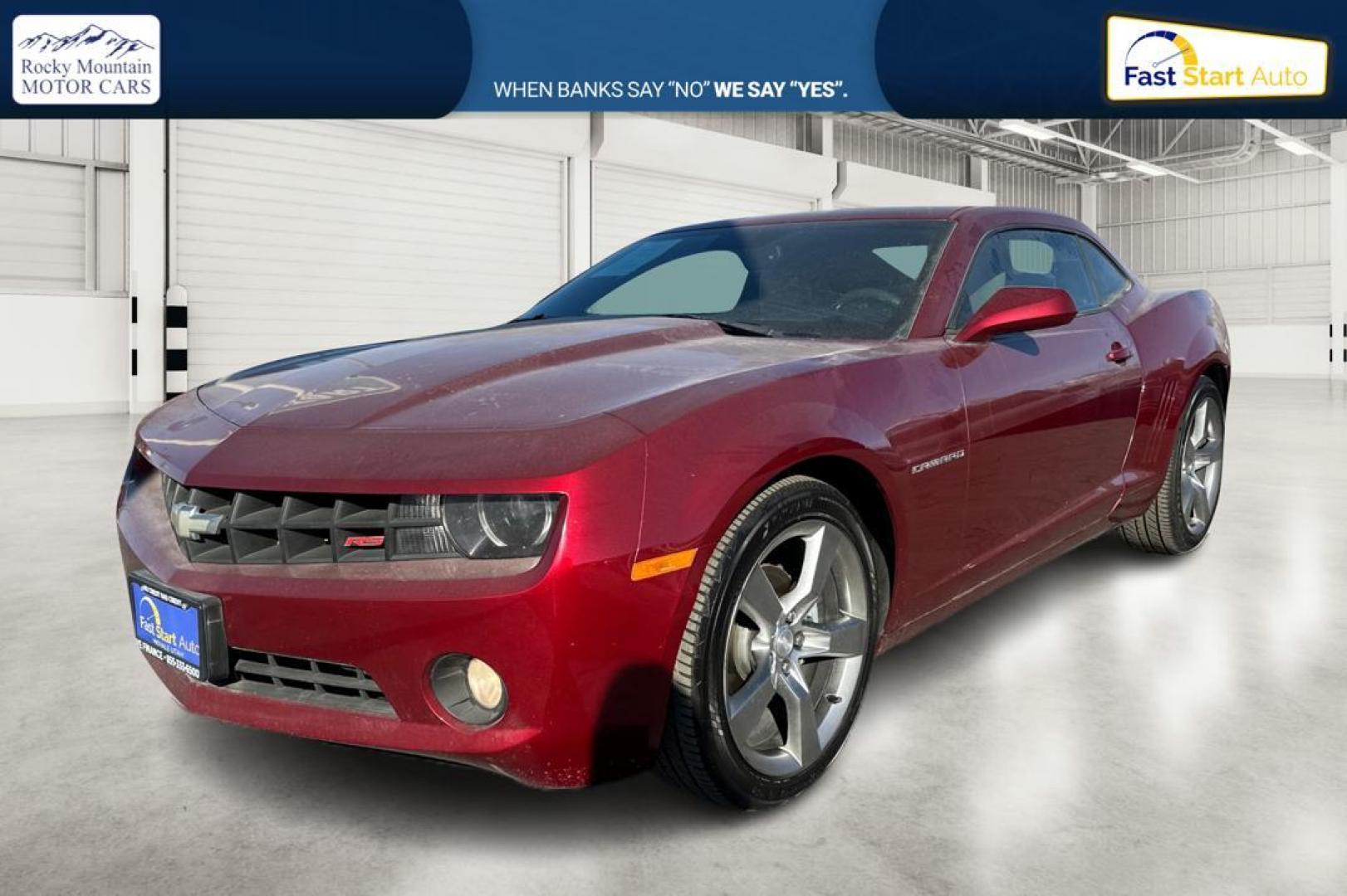 2011 Red Chevrolet Camaro LT2 Coupe (2G1FC1ED1B9) with an 3.6L V6 DOHC 24V engine, 6-Speed Automatic transmission, located at 7755 State Street, Midvale, UT, 84047, (801) 753-9063, 40.610329, -111.892159 - Photo#8