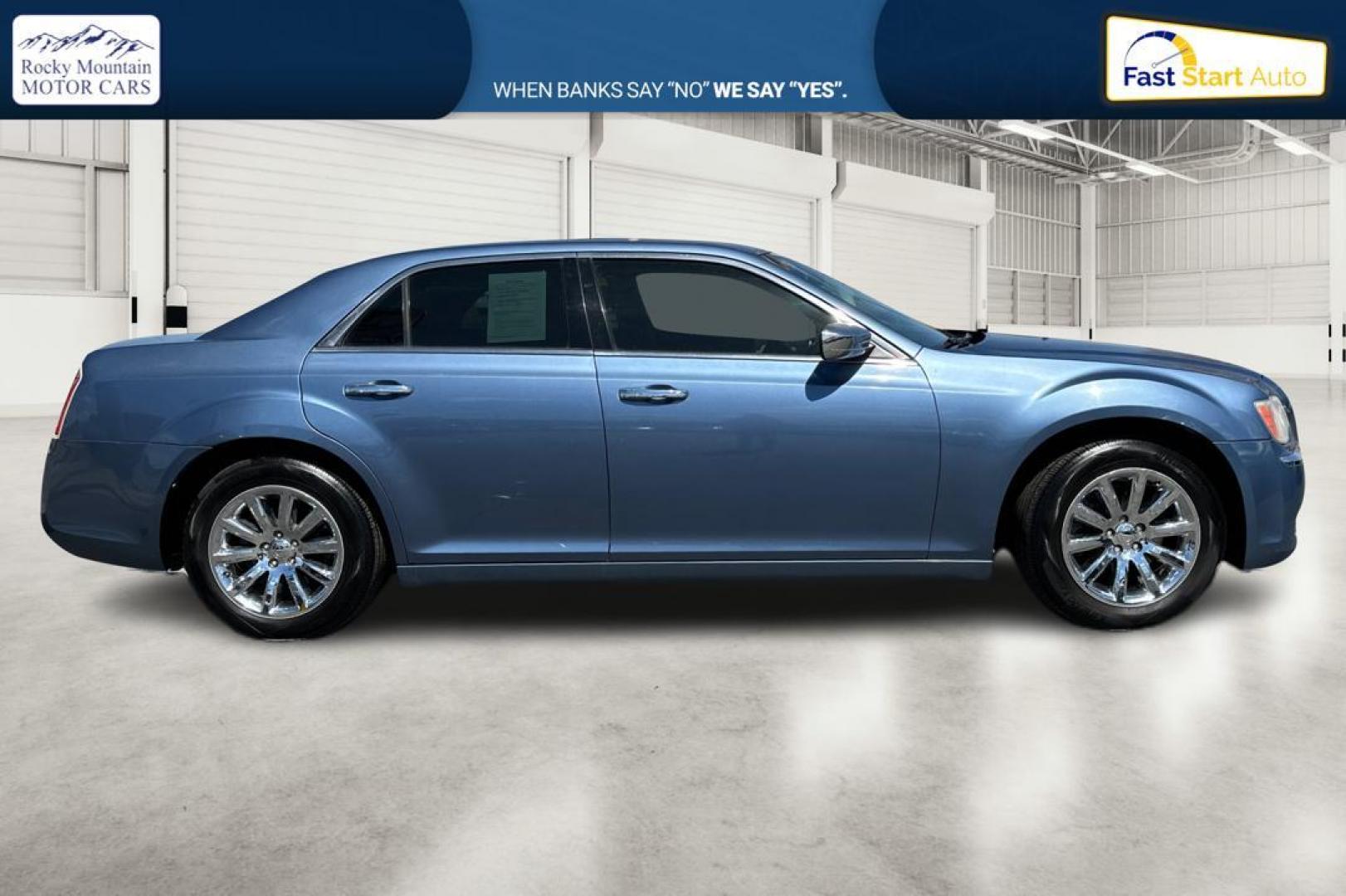 2011 Blue Chrysler 300 C RWD (2C3CA6CT5BH) with an 5.7L V8 OHV 16V engine, 5-Speed Automatic transmission, located at 7755 State Street, Midvale, UT, 84047, (801) 753-9063, 40.610329, -111.892159 - Photo#1