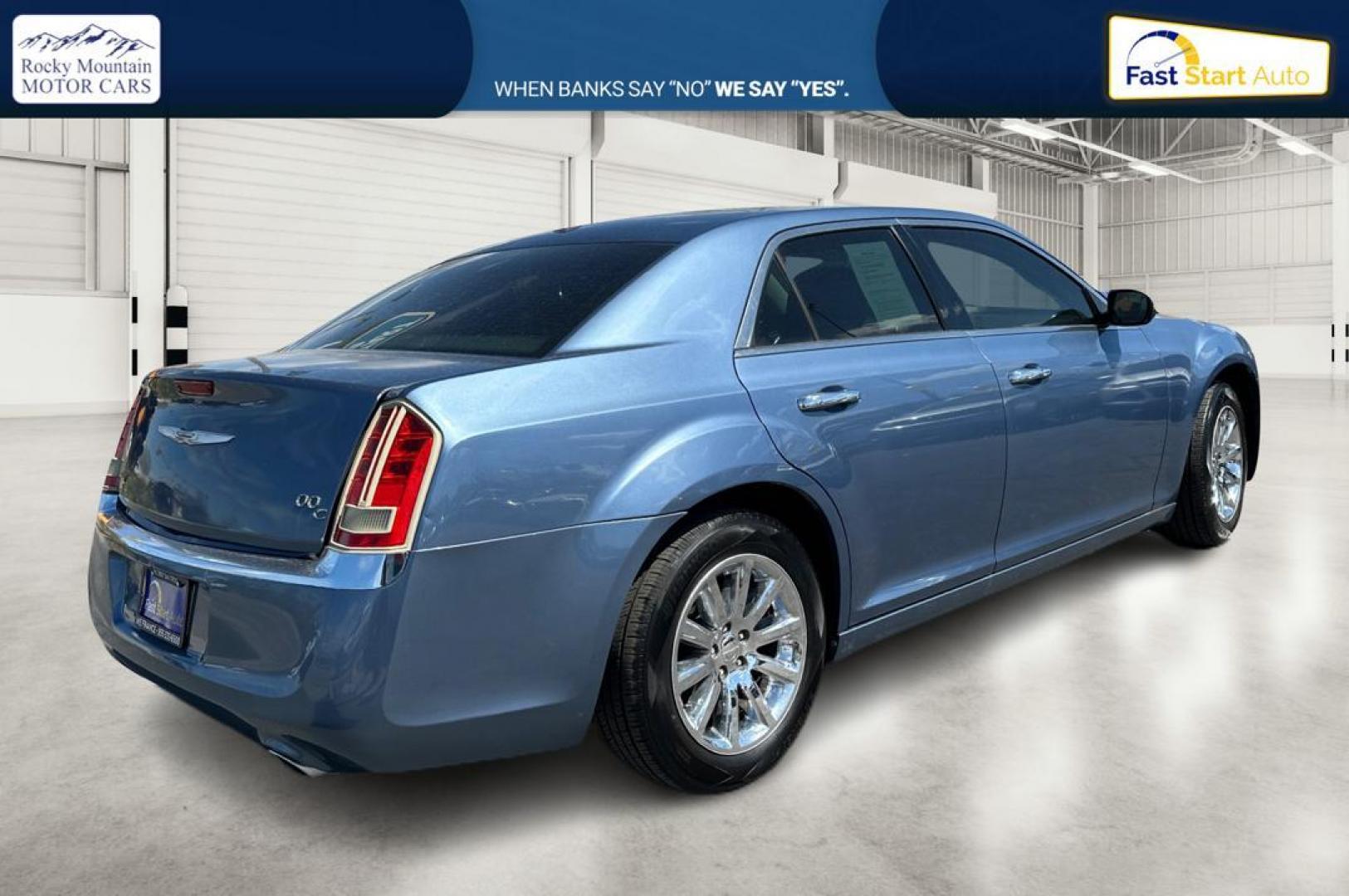 2011 Blue Chrysler 300 C RWD (2C3CA6CT5BH) with an 5.7L V8 OHV 16V engine, 5-Speed Automatic transmission, located at 7755 State Street, Midvale, UT, 84047, (801) 753-9063, 40.610329, -111.892159 - Photo#2