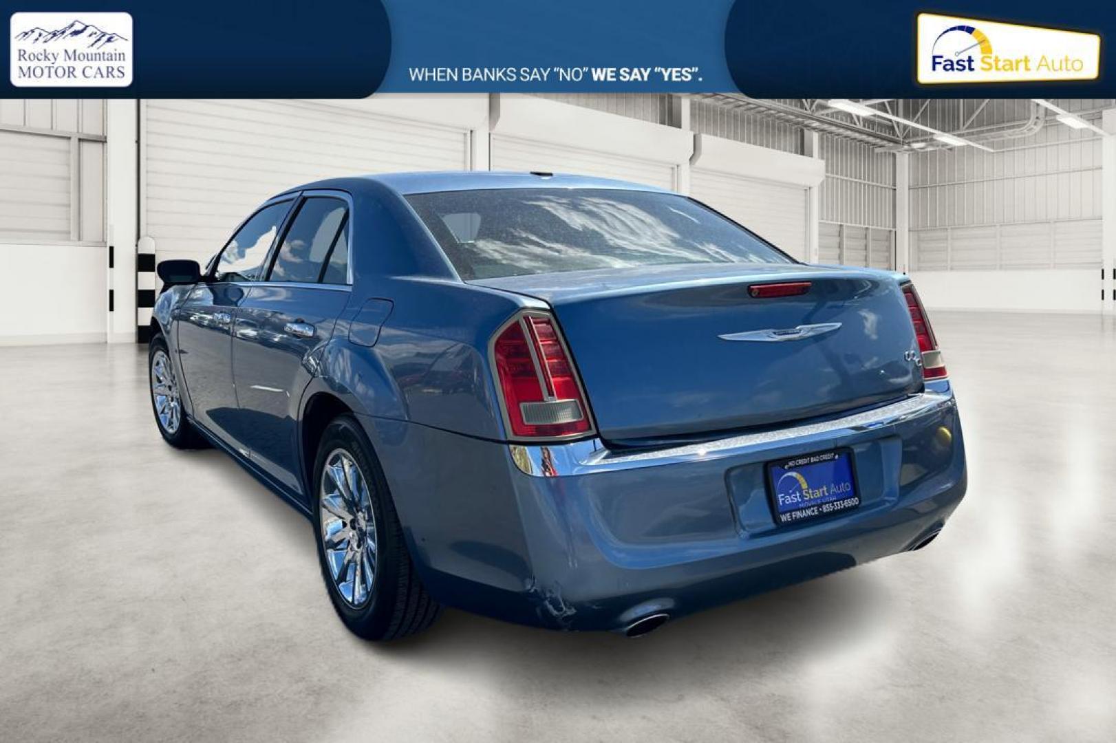 2011 Blue Chrysler 300 C RWD (2C3CA6CT5BH) with an 5.7L V8 OHV 16V engine, 5-Speed Automatic transmission, located at 7755 State Street, Midvale, UT, 84047, (801) 753-9063, 40.610329, -111.892159 - Photo#4