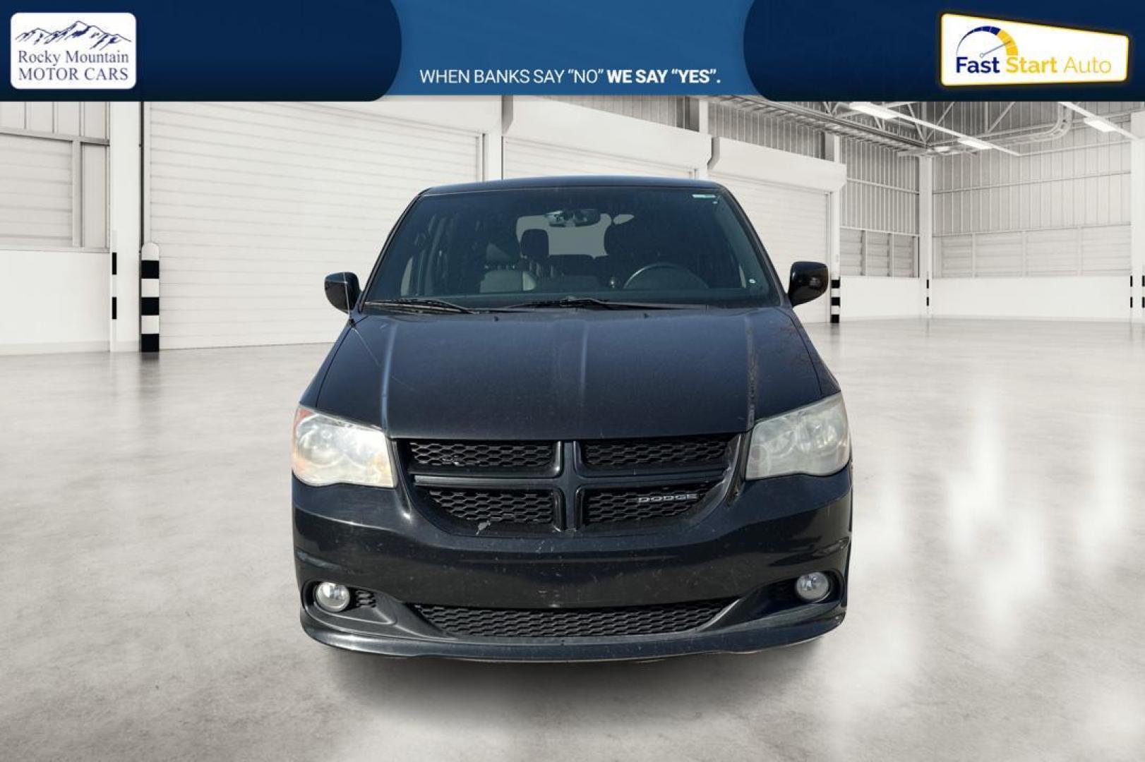 2011 Black Dodge Grand Caravan R/T (2D4RN7DG4BR) with an V6 Flex Fuel 3.6 Liter engine, 6-Speed Automatic transmission, located at 344 S Washington Blvd, Ogden, UT, 84404, (801) 399-1799, 41.255482, -111.970848 - Photo#9