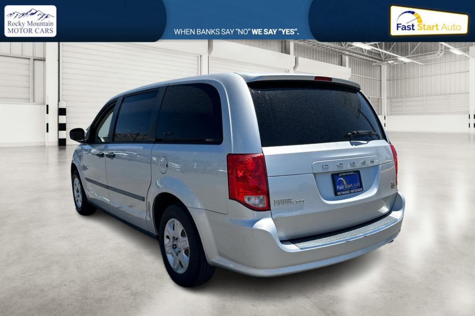 2011 Silver Dodge Grand Caravan Cargo Van (2D4RN1AGXBR) with an 3.6L V6 DOHC 24V engine, 4-Speed Automatic transmission, located at 7755 State Street, Midvale, UT, 84047, (801) 753-9063, 40.610329, -111.892159 - Photo#4