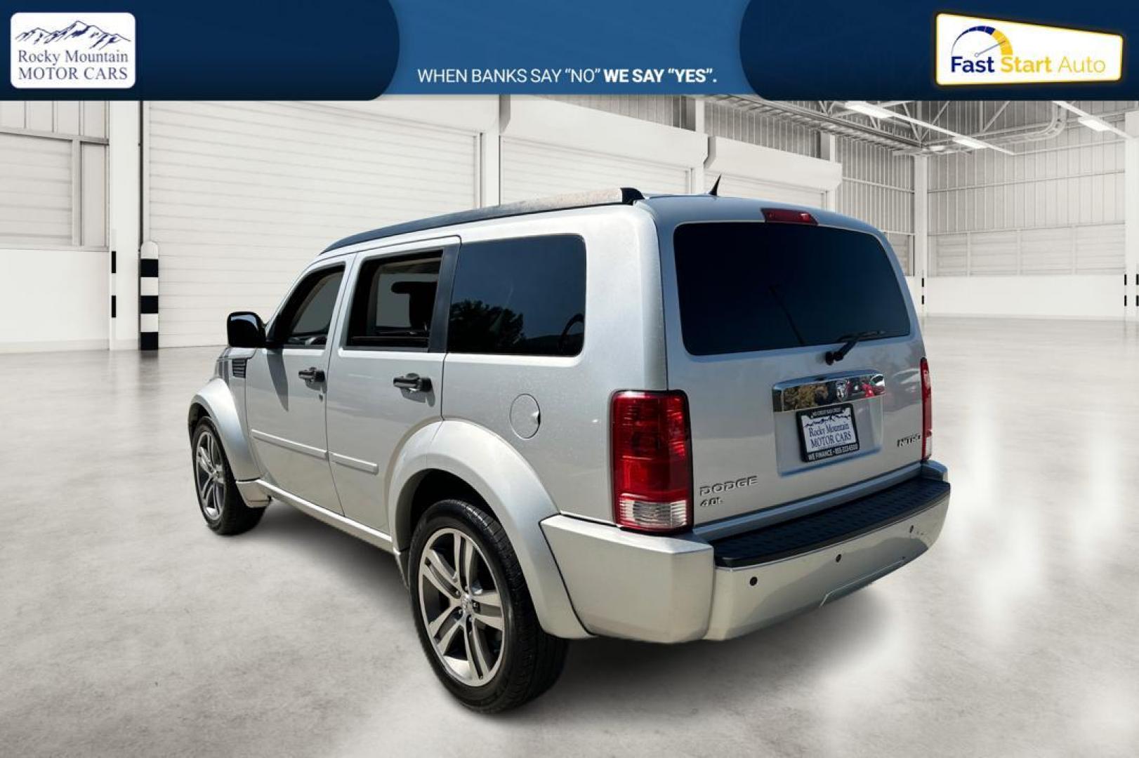 2011 Silver Dodge Nitro Detonator 2WD (1D4PT6GX0BW) with an 4.0L V6 SOHC 24V engine, 5-Speed Automatic transmission, located at 767 S State Road, Pleasant Grove, UT, 84062, (801) 785-1058, 40.354839, -111.736687 - Photo#4