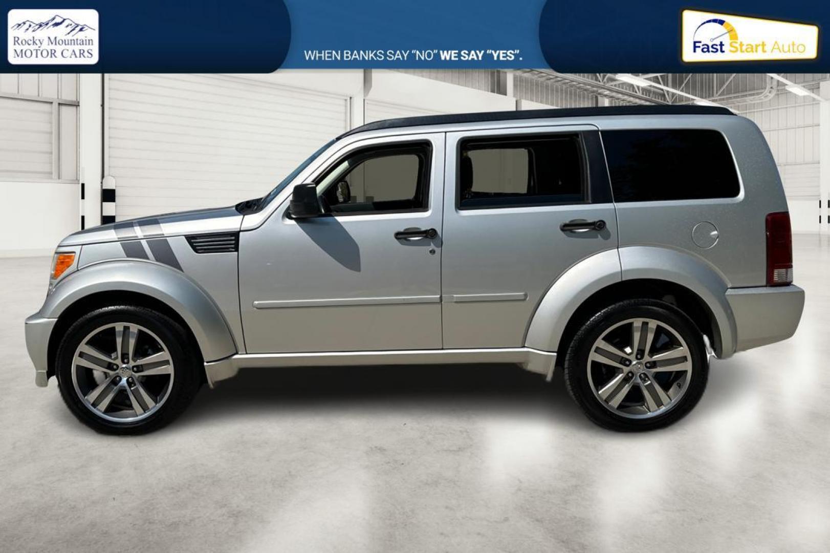 2011 Silver Dodge Nitro Detonator 2WD (1D4PT6GX0BW) with an 4.0L V6 SOHC 24V engine, 5-Speed Automatic transmission, located at 767 S State Road, Pleasant Grove, UT, 84062, (801) 785-1058, 40.354839, -111.736687 - Photo#5