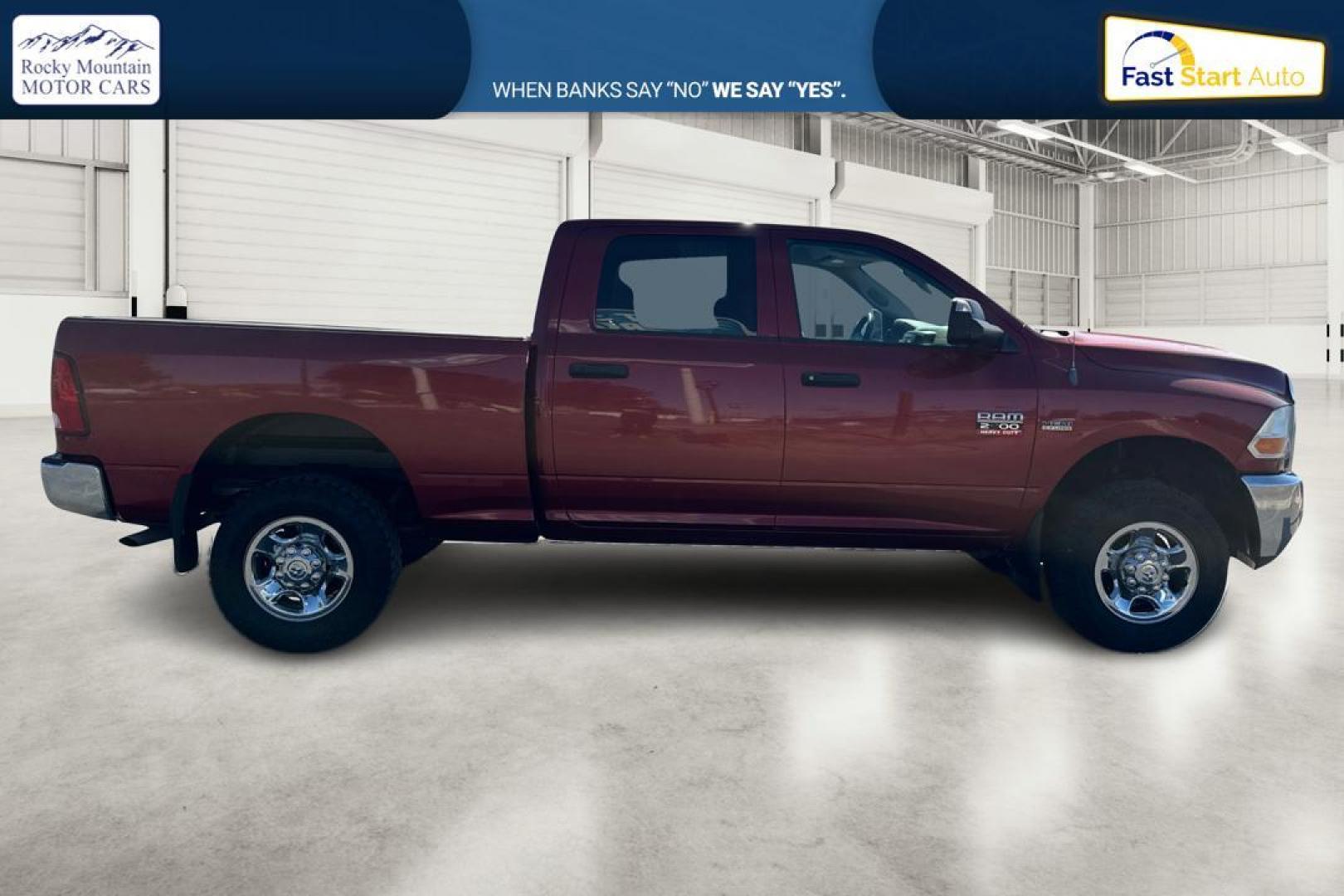 2011 Red Dodge Ram 2500 Power Wagon Crew Cab 4WD (3D7TT2CT3BG) with an 5.7L V8 OHV 16V engine, Automatic, 6-Spd w/Overdrive transmission, located at 7755 State Street, Midvale, UT, 84047, (801) 753-9063, 40.610329, -111.892159 - Photo#1