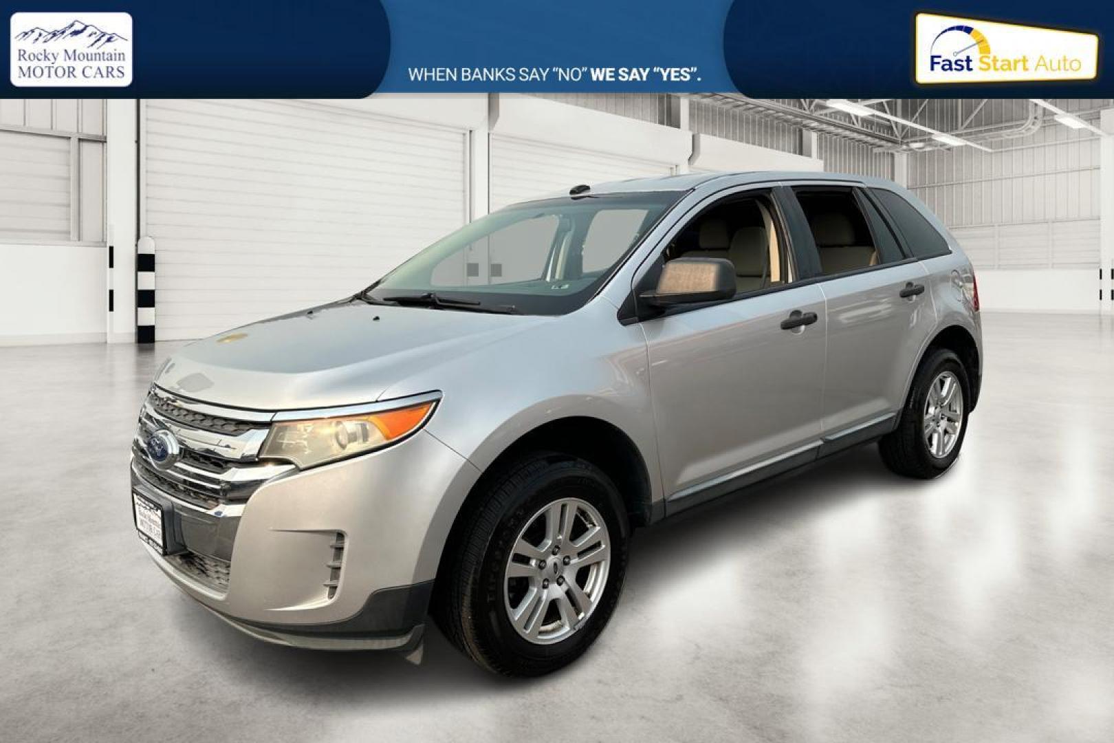 2011 Silver Ford Edge SE FWD (2FMDK3GC1BB) with an 3.5L V6 DOHC 24V engine, 6-Speed Automatic transmission, located at 344 S Washington Blvd, Ogden, UT, 84404, (801) 399-1799, 41.255482, -111.970848 - Photo#8