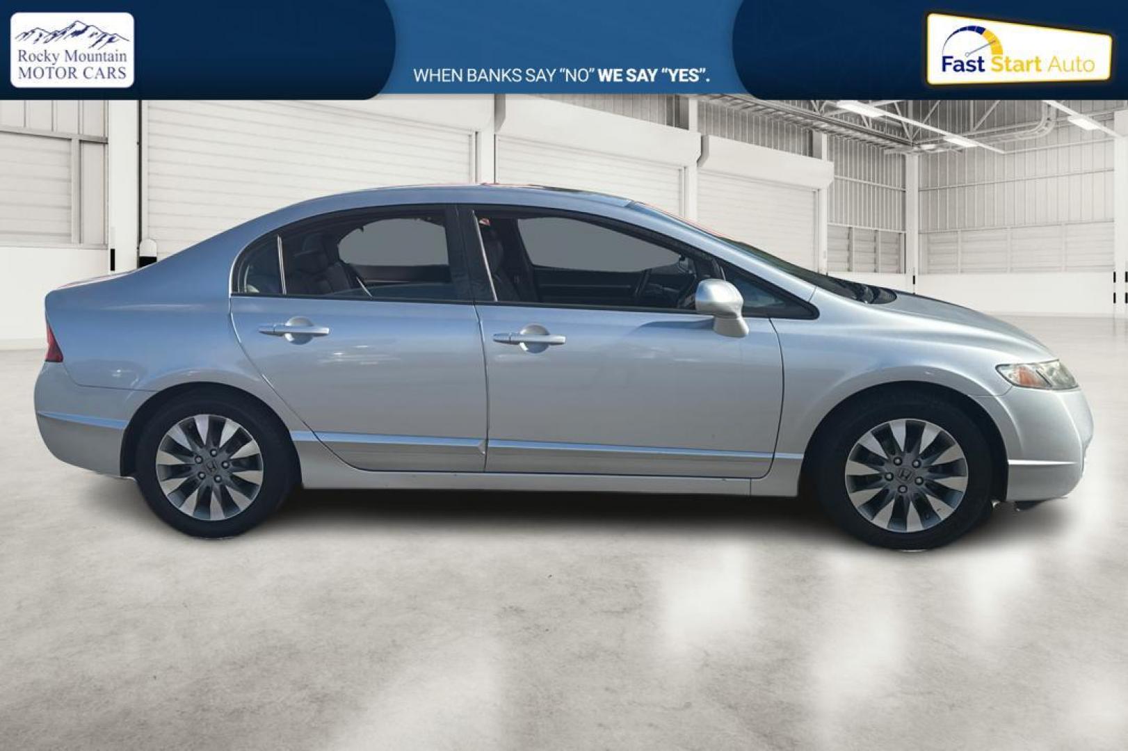 2011 Silver Honda Civic EX-L Sedan 5-Speed AT (19XFA1F97BE) with an 1.8L L4 SOHC 16V engine, 5-Speed Automatic transmission, located at 344 S Washington Blvd, Ogden, UT, 84404, (801) 399-1799, 41.255482, -111.970848 - Photo#1