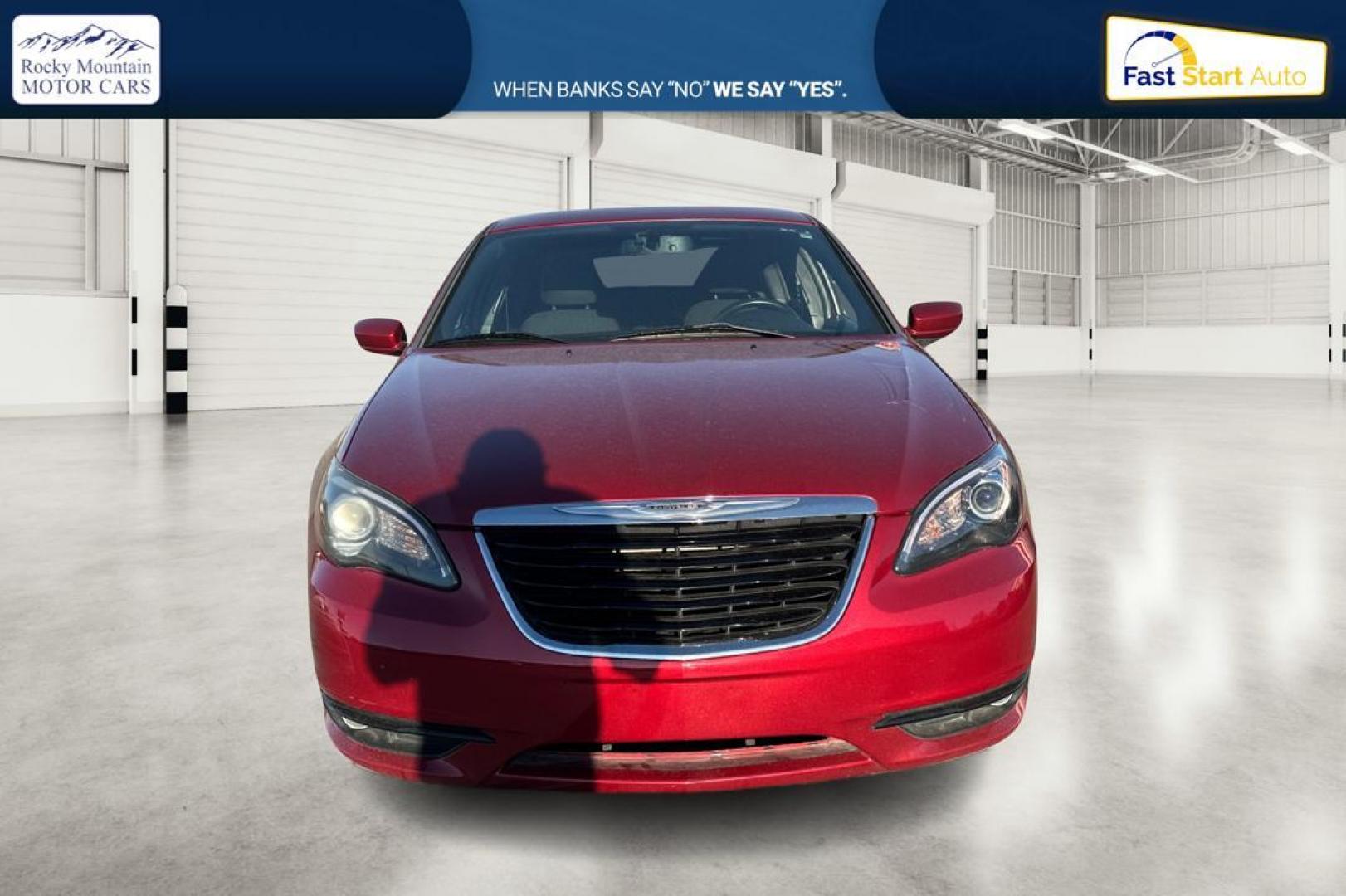 2012 Red Chrysler 200 Touring (1C3CCBBG7CN) with an 3.6L V6 DOHC 24V FFV engine, 6-Speed Automatic transmission, located at 344 S Washington Blvd, Ogden, UT, 84404, (801) 399-1799, 41.255482, -111.970848 - Photo#7