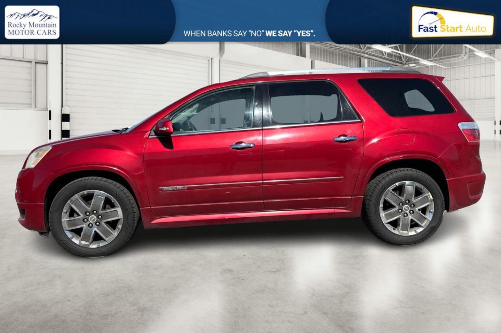 2012 Red GMC Acadia Denali FWD (1GKKRTEDXCJ) with an 3.6L V6 DOHC 24V engine, 6-Speed Automatic transmission, located at 7755 State Street, Midvale, UT, 84047, (801) 753-9063, 40.610329, -111.892159 - Photo#6