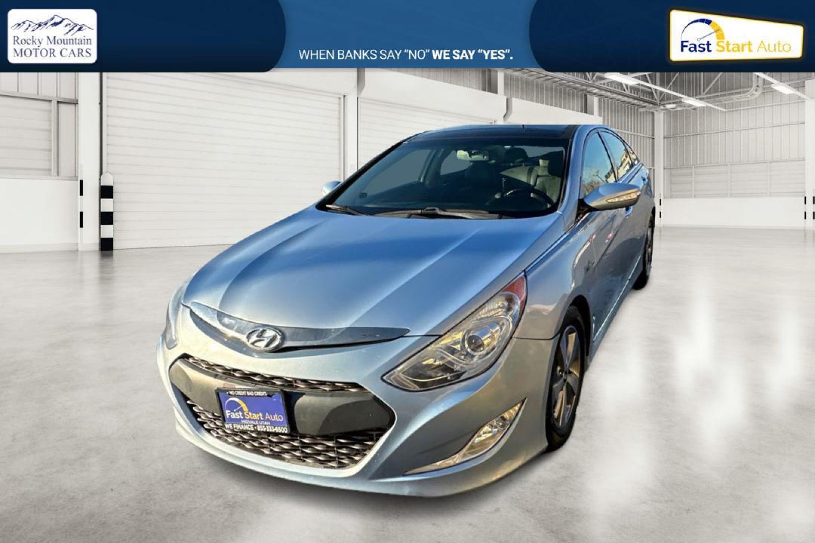 2012 Blue Hyundai Sonata GLS Auto PZEV (KMHEC4A43CA) with an 2.4L L4 DOHC 16V engine, 5-Speed Automatic transmission, located at 344 S Washington Blvd, Ogden, UT, 84404, (801) 399-1799, 41.255482, -111.970848 - Photo#9