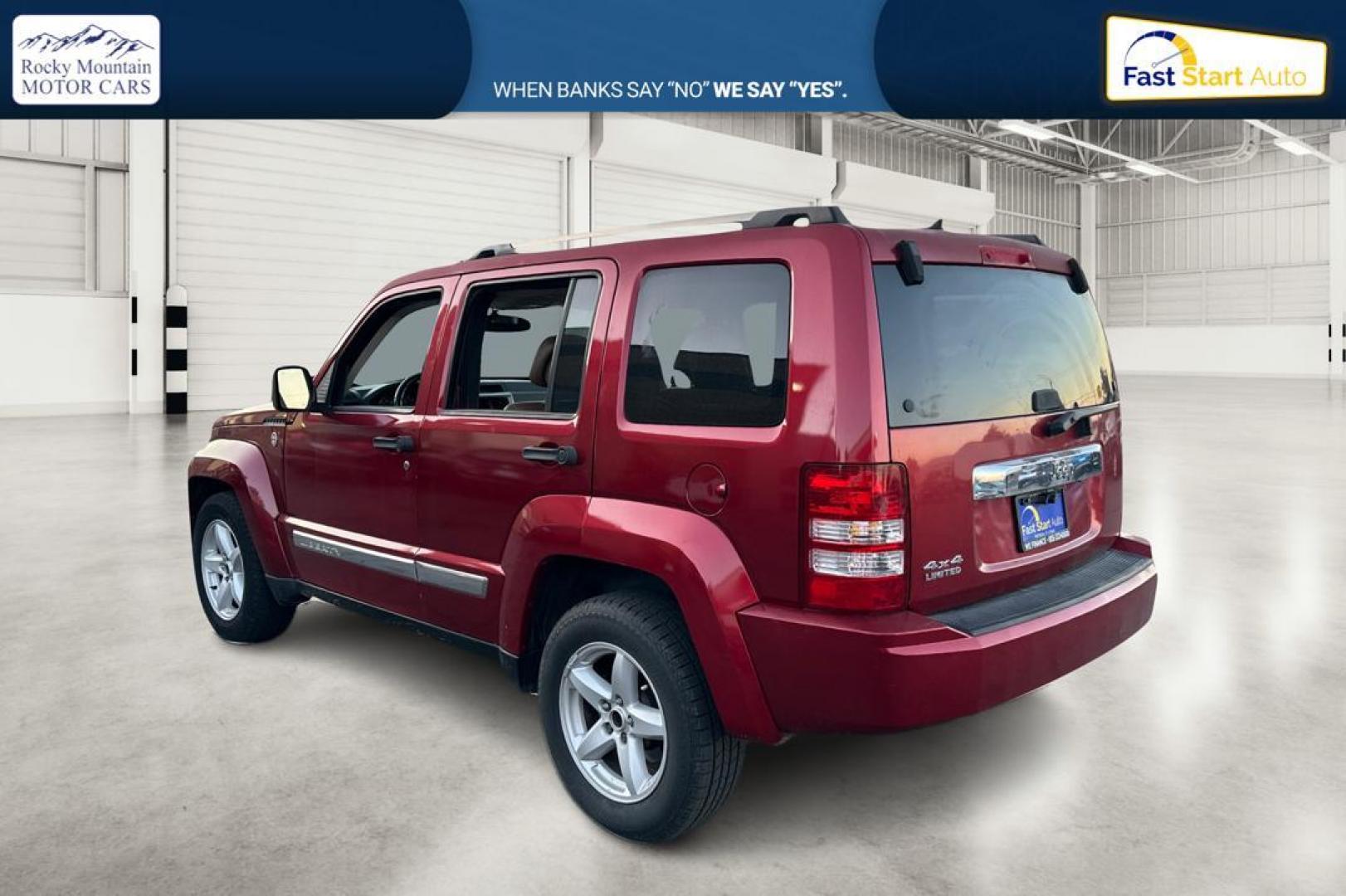 2012 Red Jeep Liberty Limited 4WD (1C4PJMCK5CW) with an 3.7L V6 SOHC 12V engine, 4-Speed Automatic transmission, located at 344 S Washington Blvd, Ogden, UT, 84404, (801) 399-1799, 41.255482, -111.970848 - Photo#5