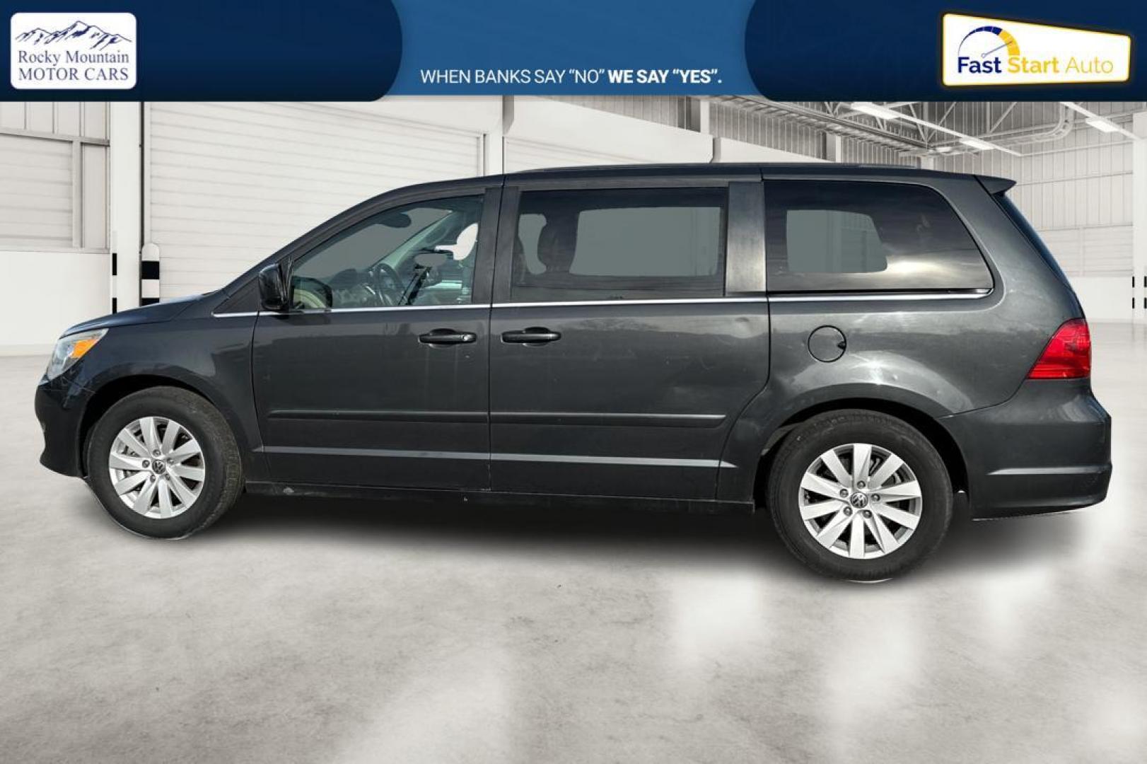 2012 Gray Volkswagen Routan SEL (2C4RVACG7CR) with an 3.6L V6 DOHC 24V engine, 6-Speed Automatic transmission, located at 344 S Washington Blvd, Ogden, UT, 84404, (801) 399-1799, 41.255482, -111.970848 - Photo#6