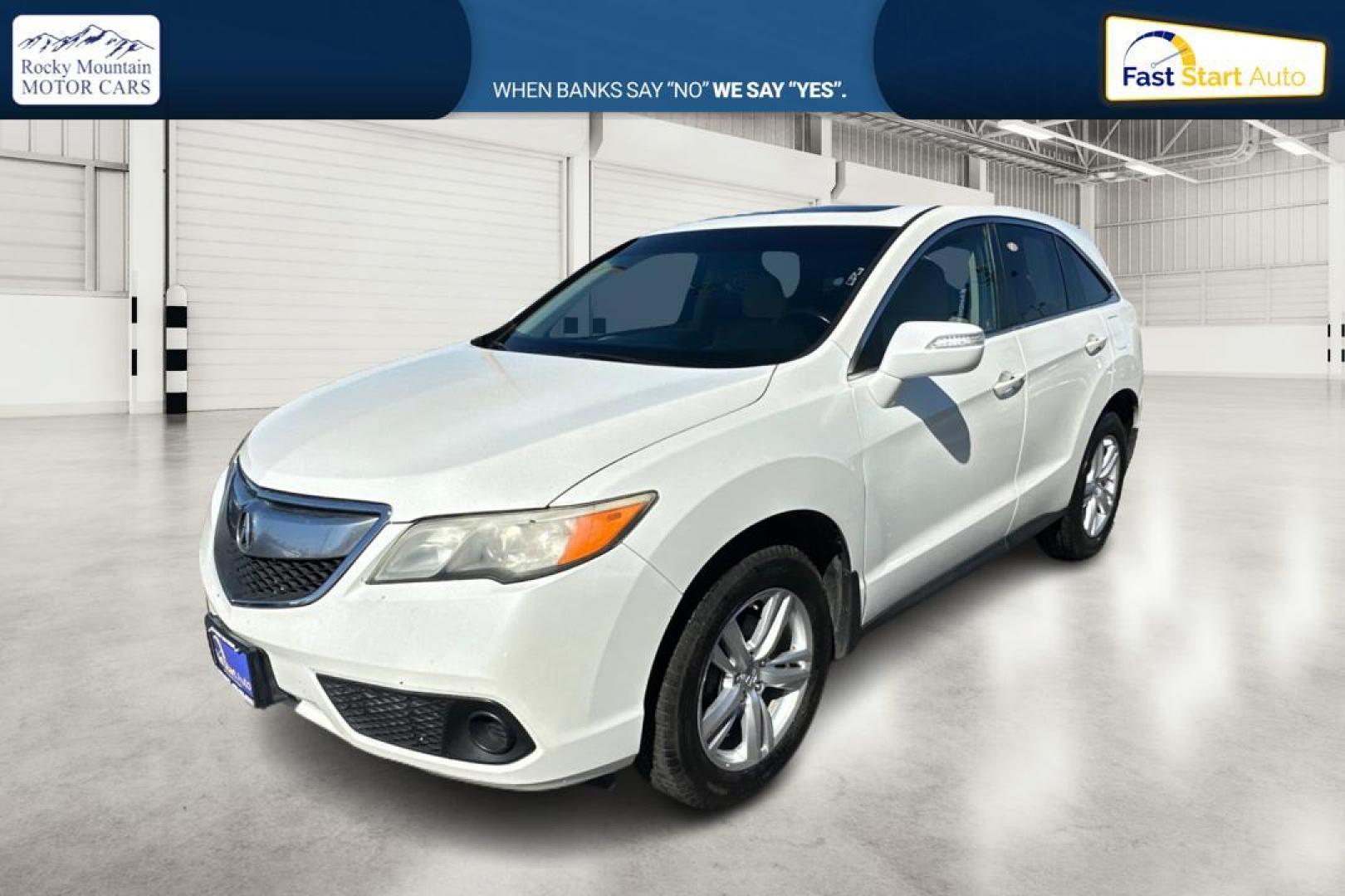 2013 White Acura RDX 6-Spd AT (5J8TB3H35DL) with an 2.3L L4 DOHC 16V engine, 6-Speed Automatic transmission, located at 7755 State Street, Midvale, UT, 84047, (801) 753-9063, 40.610329, -111.892159 - Photo#8