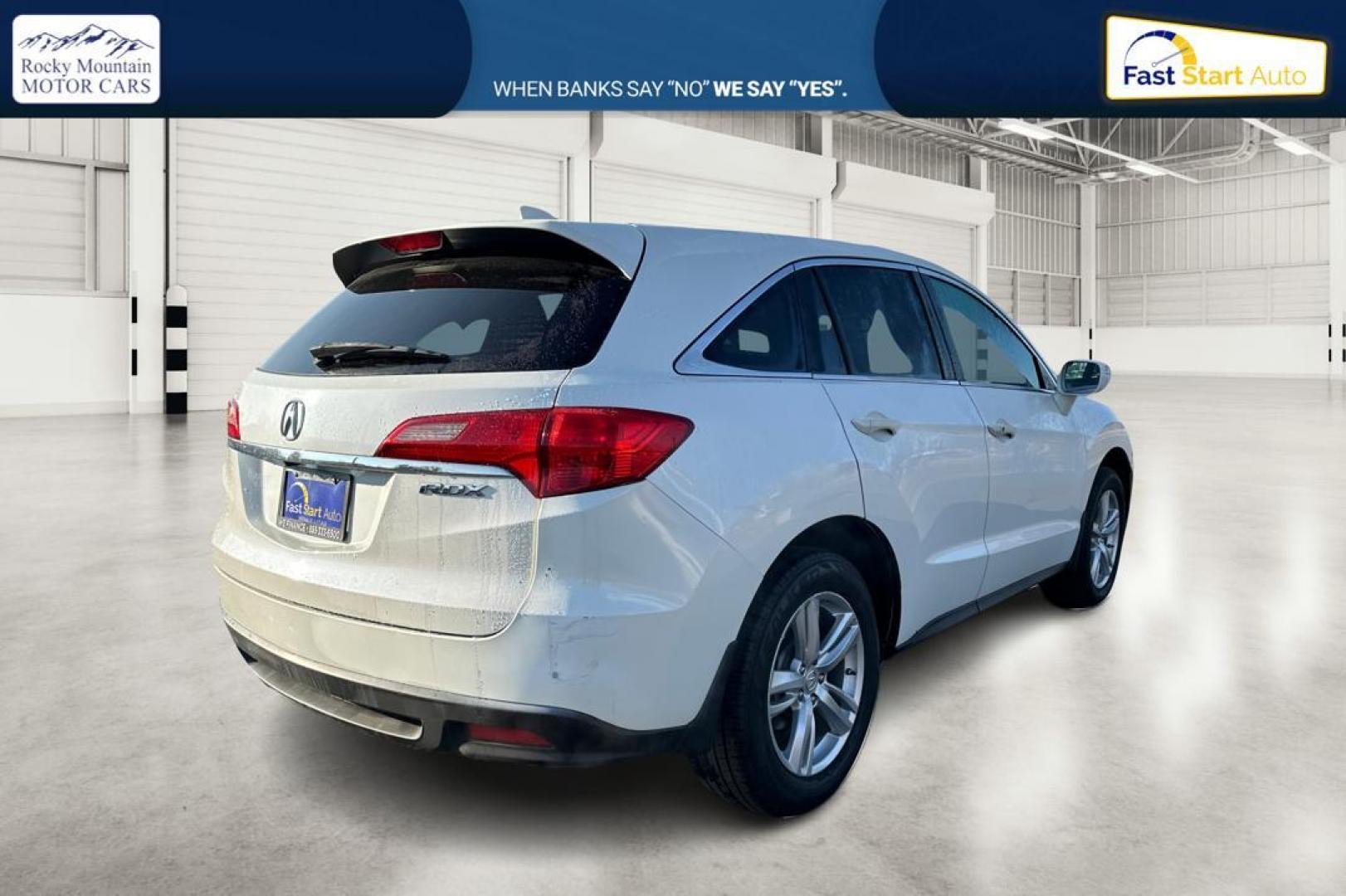 2013 White Acura RDX 6-Spd AT (5J8TB3H35DL) with an 2.3L L4 DOHC 16V engine, 6-Speed Automatic transmission, located at 7755 State Street, Midvale, UT, 84047, (801) 753-9063, 40.610329, -111.892159 - Photo#2