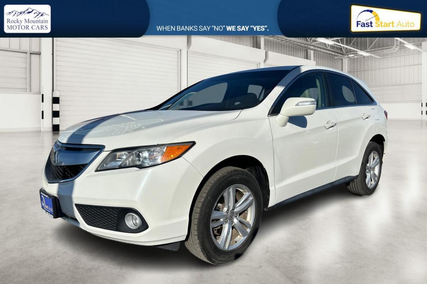 2013 White Acura RDX 6-Spd AT w/ Technology Package (5J8TB3H5XDL) with an 2.3L L4 DOHC 16V engine, 6-Speed Automatic transmission, located at 7755 State Street, Midvale, UT, 84047, (801) 753-9063, 40.610329, -111.892159 - Photo#8