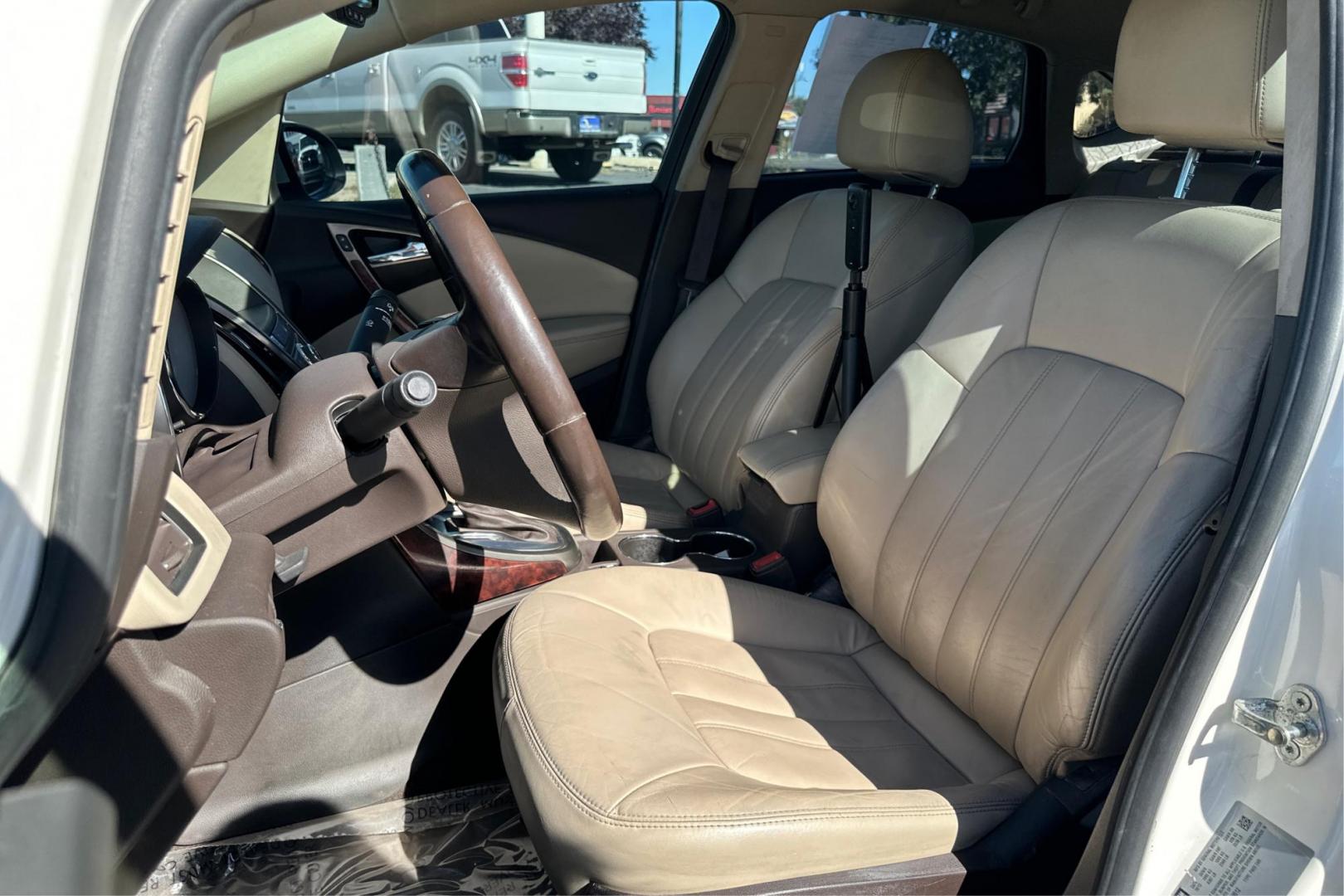 2013 White Buick Verano Leather (1G4PS5SK9D4) with an 2.4L L4 DOHC 16V FFV engine, 6-Speed Automatic transmission, located at 7755 State Street, Midvale, UT, 84047, (801) 753-9063, 40.610329, -111.892159 - Photo#14