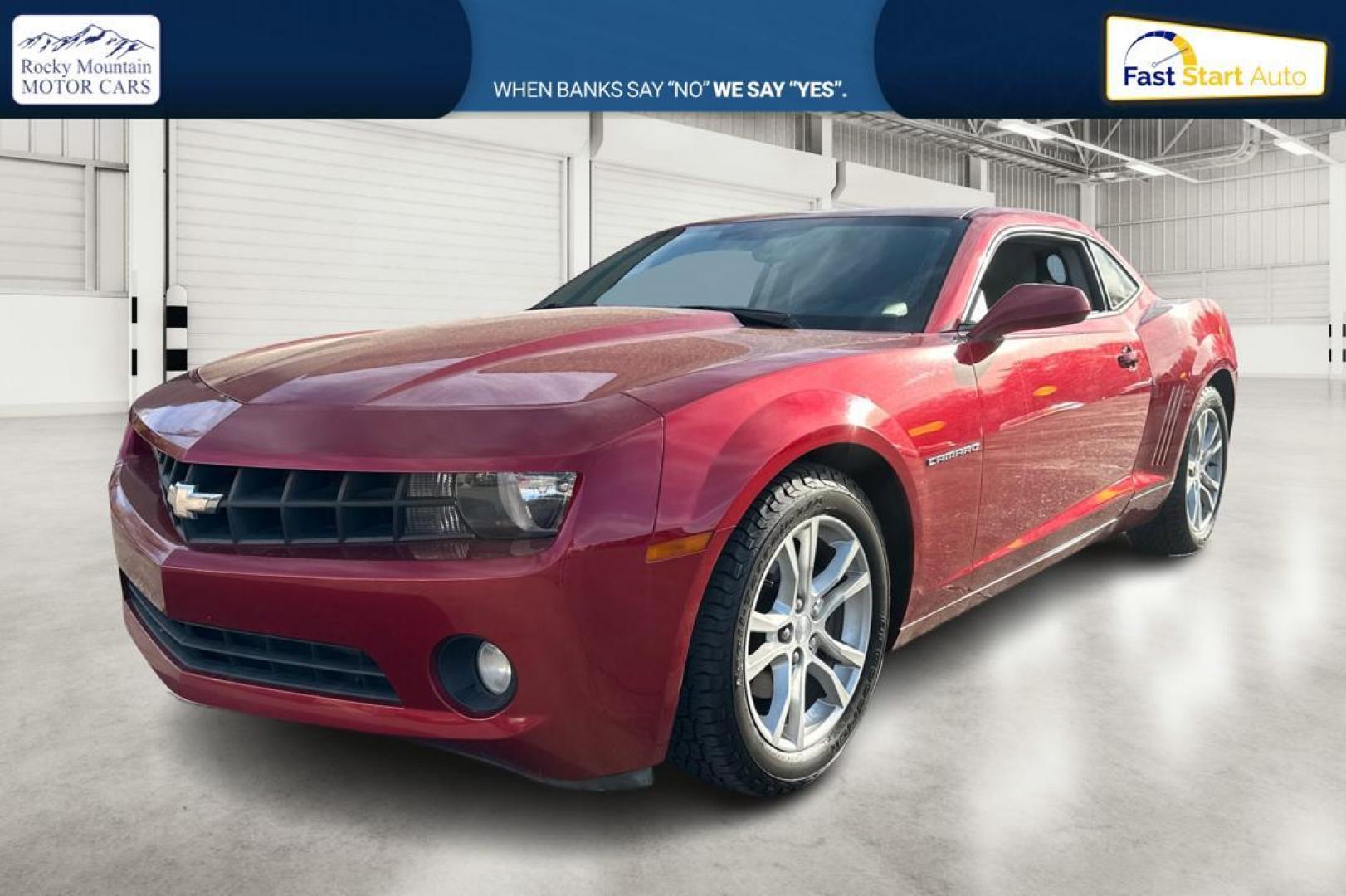 2013 Red Chevrolet Camaro Coupe 1LT (2G1FB1E38D9) with an 3.6L V6 DOHC 24V FFV engine, 6-Speed Automatic transmission, located at 344 S Washington Blvd, Ogden, UT, 84404, (801) 399-1799, 41.255482, -111.970848 - Photo#8