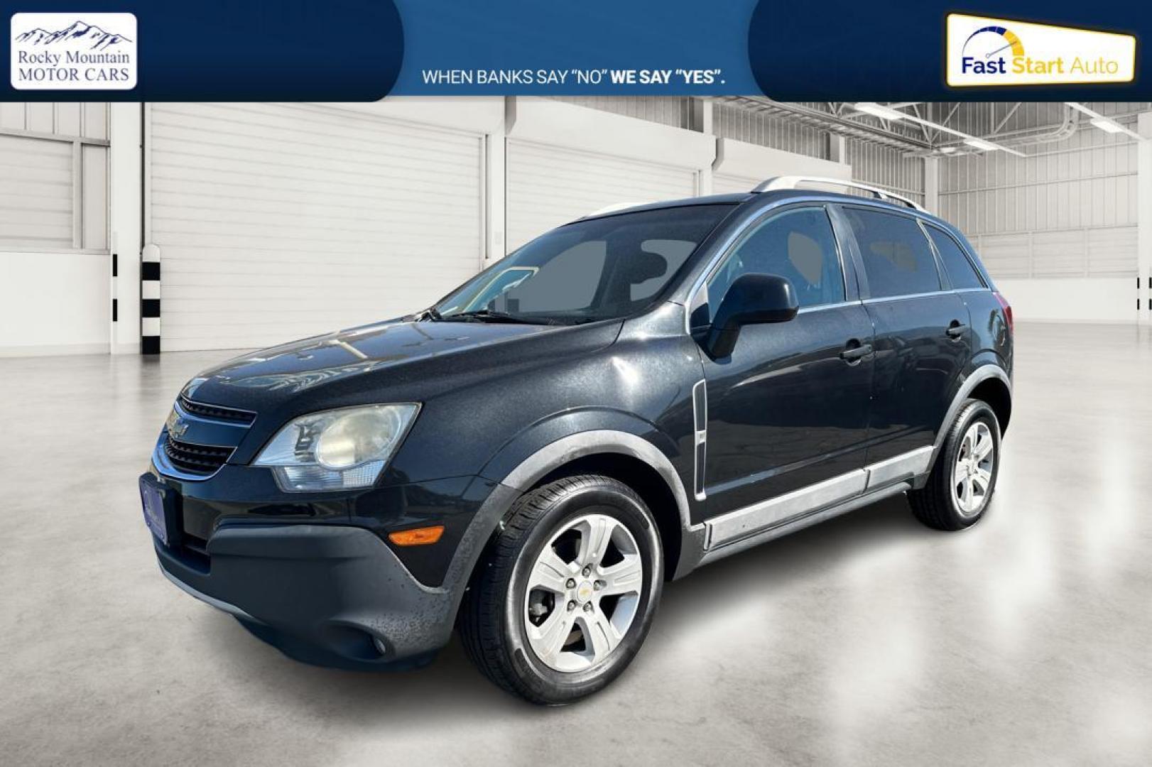 2013 Black Chevrolet Captiva Sport 2LS FWD (3GNAL2EK0DS) with an 2.4L L4 DOHC 16V FFV engine, 6-Speed Automatic transmission, located at 7755 State Street, Midvale, UT, 84047, (801) 753-9063, 40.610329, -111.892159 - Photo#8