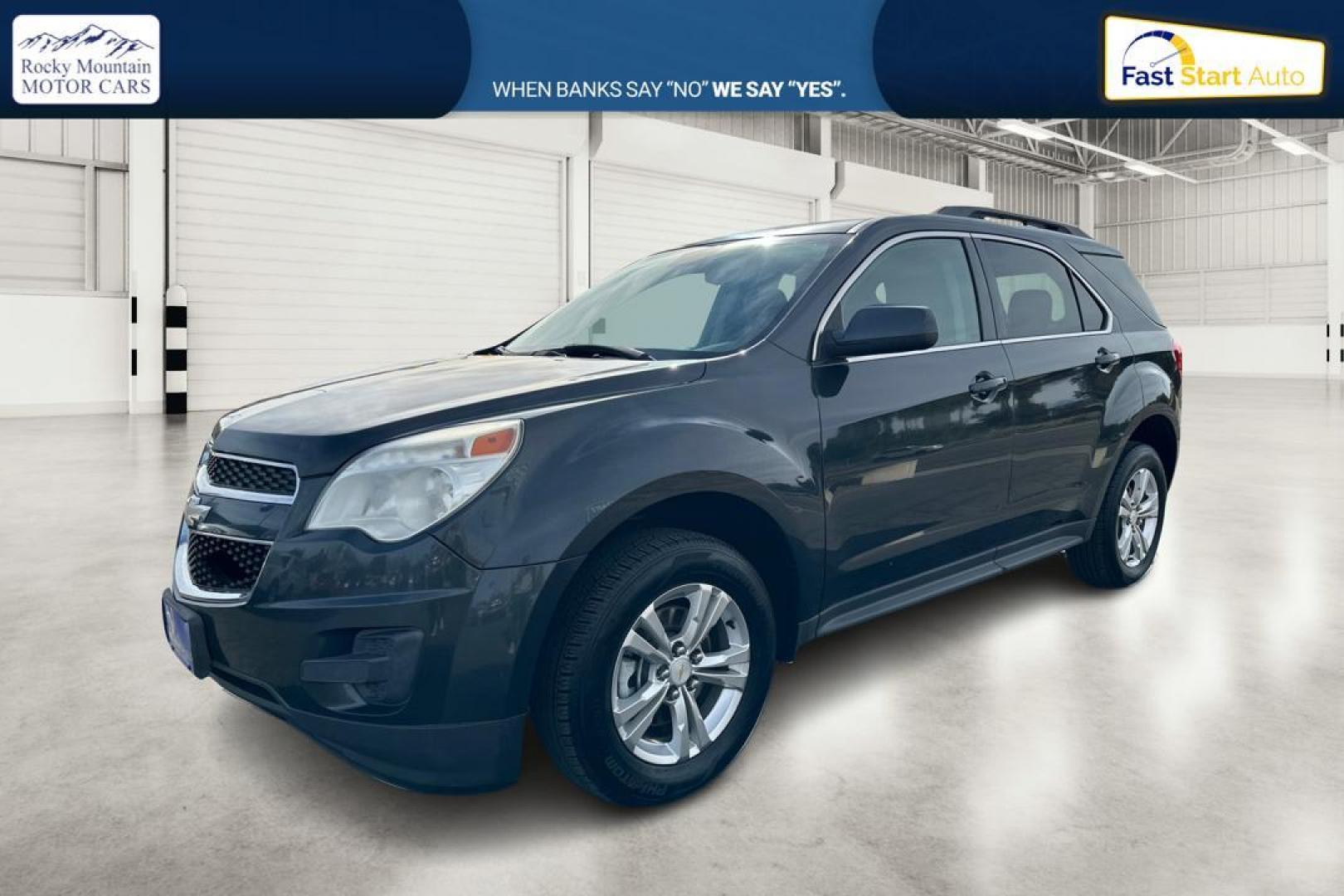 2013 Gray Chevrolet Equinox 1LT 2WD (2GNALDEK4D6) with an 2.4L L4 DOHC 16V engine, 6-Speed Automatic transmission, located at 344 S Washington Blvd, Ogden, UT, 84404, (801) 399-1799, 41.255482, -111.970848 - Photo#8