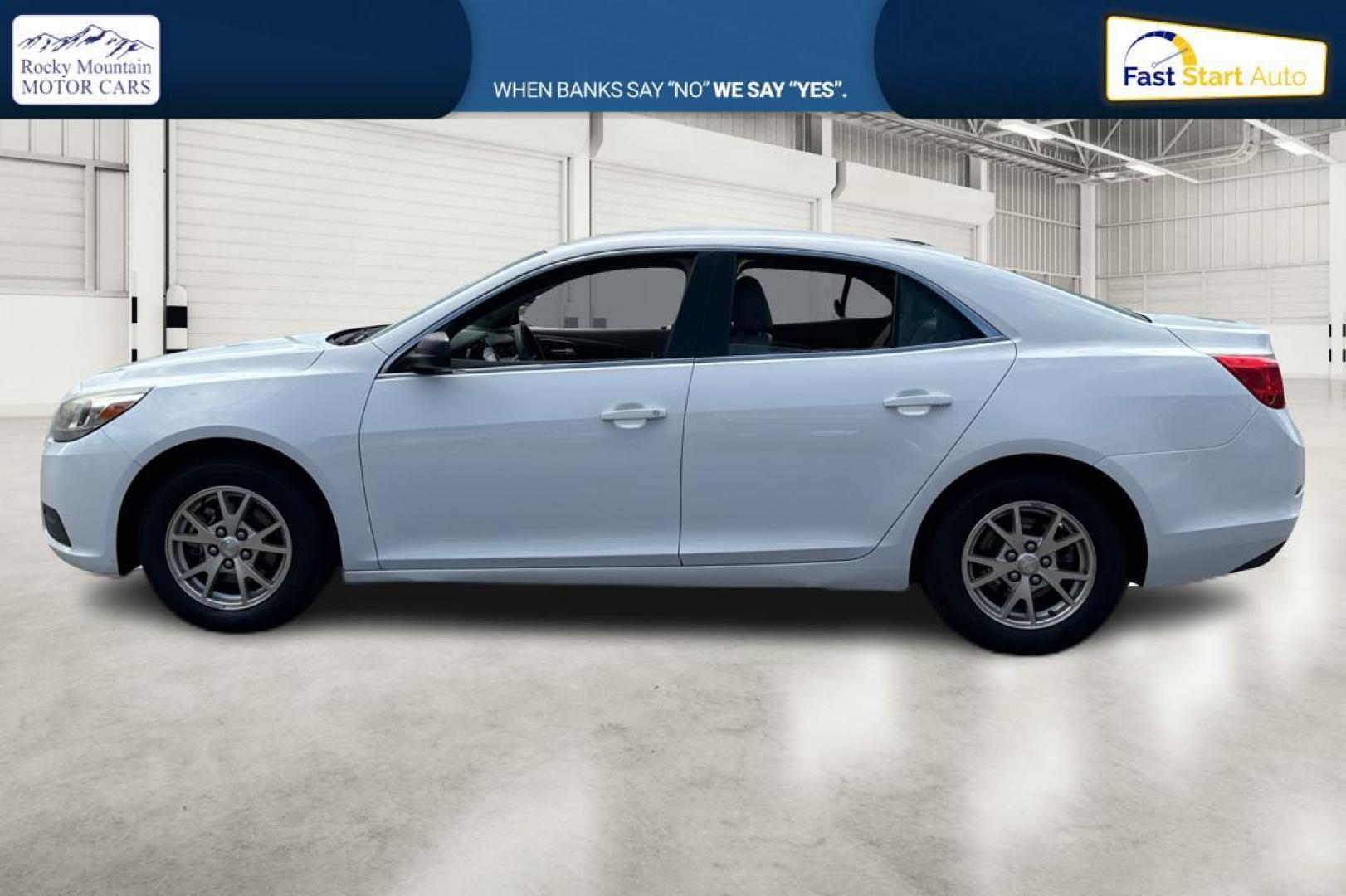 2013 White Chevrolet Malibu LS Fleet (1G11A5SA6DF) with an 2.5L L4 DOHC 16V engine, 6-Speed Automatic transmission, located at 344 S Washington Blvd, Ogden, UT, 84404, (801) 399-1799, 41.255482, -111.970848 - Photo#5