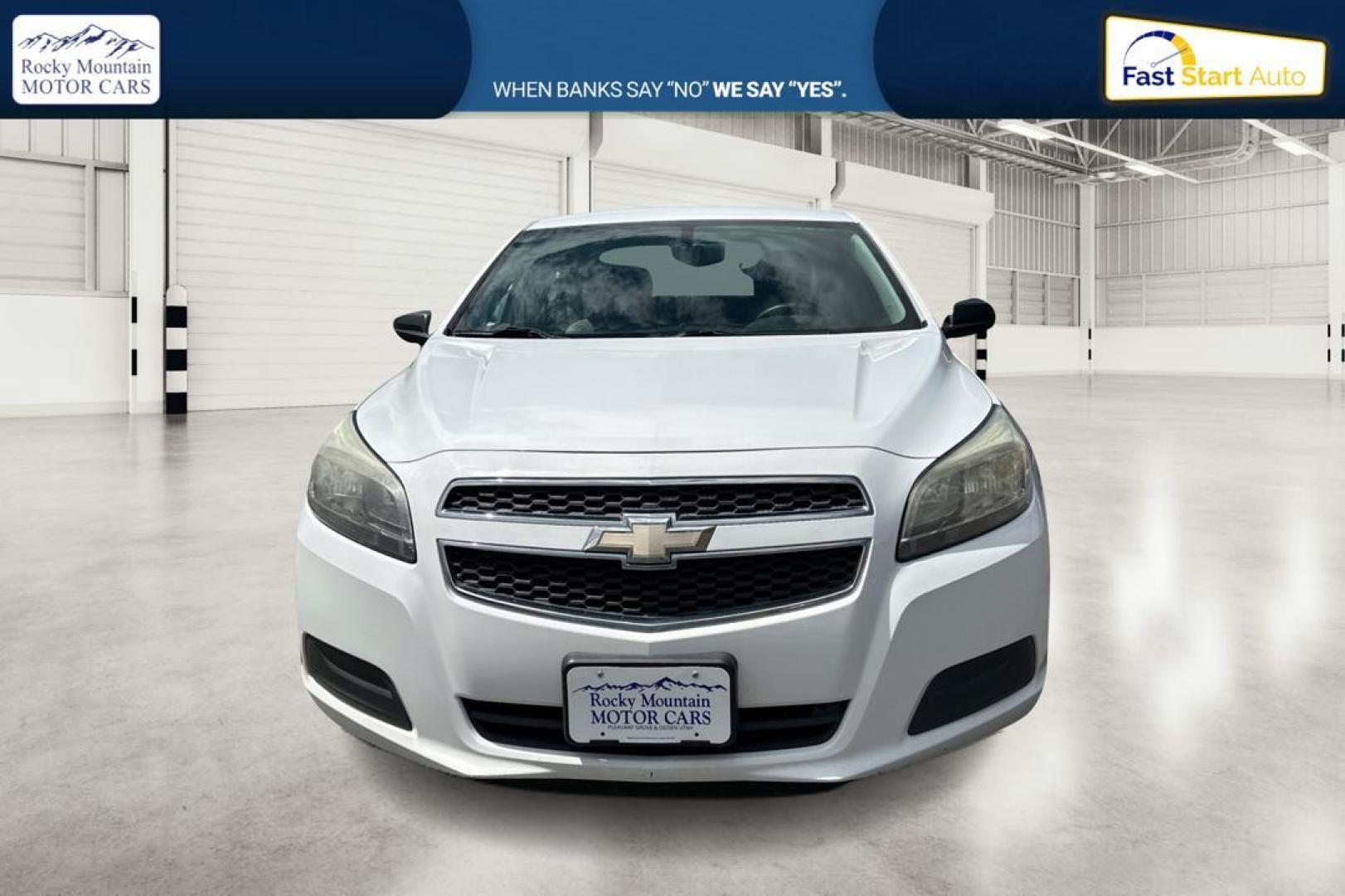 2013 White Chevrolet Malibu LS Fleet (1G11A5SA6DF) with an 2.5L L4 DOHC 16V engine, 6-Speed Automatic transmission, located at 344 S Washington Blvd, Ogden, UT, 84404, (801) 399-1799, 41.255482, -111.970848 - Photo#7