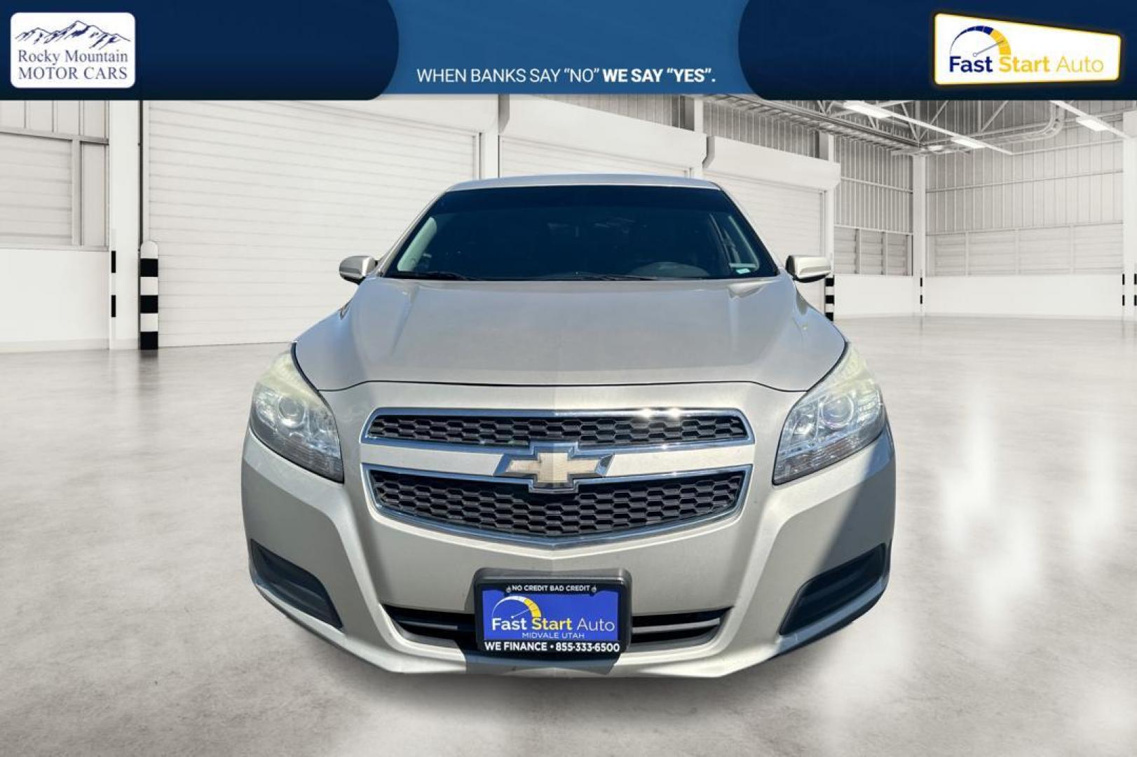 2013 Silver Chevrolet Malibu 1LT (1G11C5SA9DF) with an 2.5L L4 DOHC 16V engine, 6-Speed Automatic transmission, located at 344 S Washington Blvd, Ogden, UT, 84404, (801) 399-1799, 41.255482, -111.970848 - Photo#7