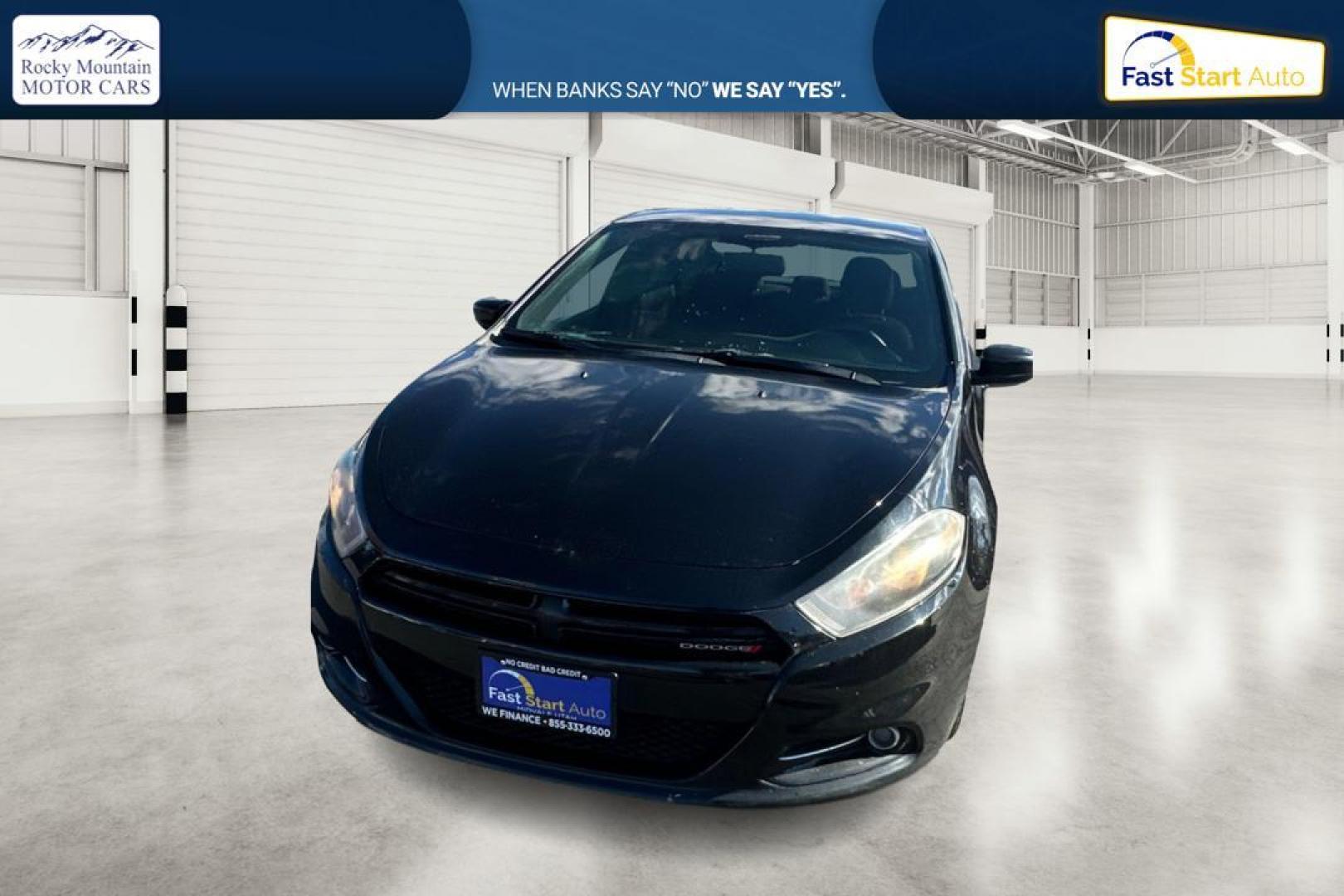 2013 Black Dodge Dart SXT (1C3CDFBH4DD) with an 1.4L L4 DOHC 16V TURBO engine, located at 344 S Washington Blvd, Ogden, UT, 84404, (801) 399-1799, 41.255482, -111.970848 - Photo#7