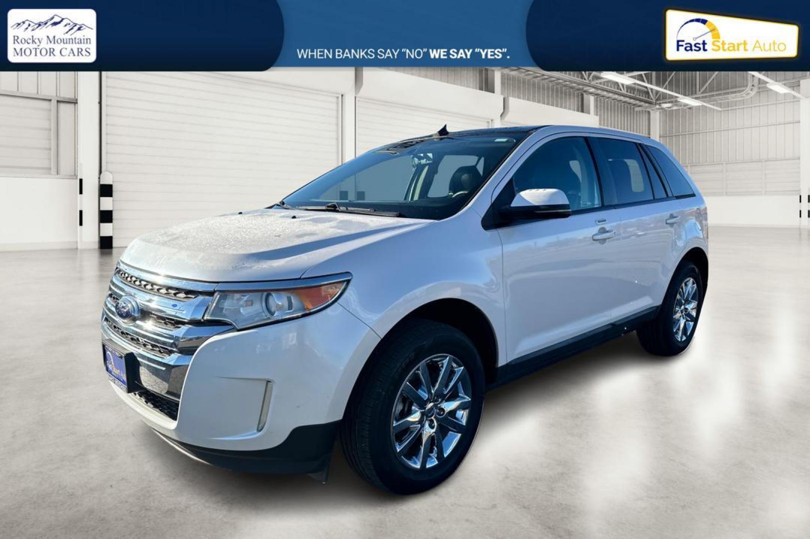 2013 White Ford Edge SEL FWD (2FMDK3JC8DB) with an 3.5L V6 DOHC 24V engine, 6-Speed Automatic transmission, located at 7755 State Street, Midvale, UT, 84047, (801) 753-9063, 40.610329, -111.892159 - Photo#8