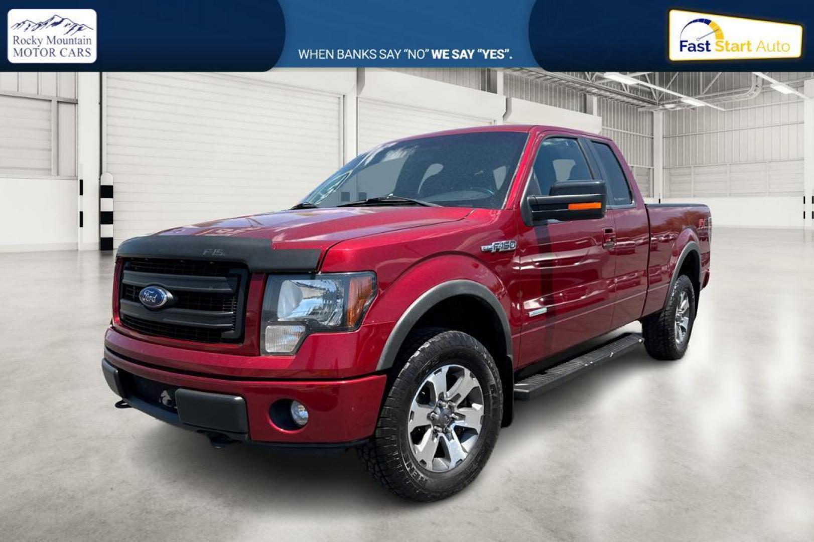 2013 Red Ford F-150 XLT SuperCab 6.5-ft. Bed 4WD (1FTFX1ETXDF) with an 3.5L V6 TURBO engine, 6-Speed Automatic transmission, located at 7755 State Street, Midvale, UT, 84047, (801) 753-9063, 40.610329, -111.892159 - Photo#6