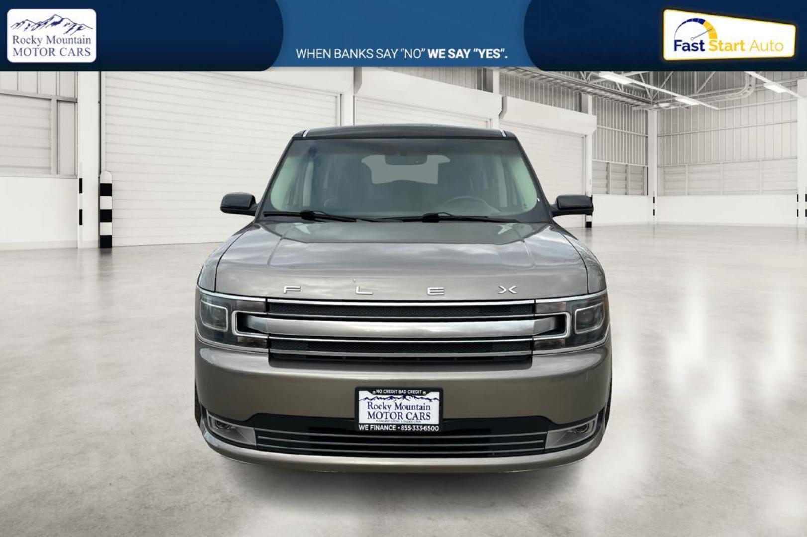 2013 Gray Ford Flex Limited AWD (2FMHK6DT0DB) with an 3.5L V6 DOHC 24V engine, 6-Speed Automatic Overdrive transmission, located at 344 S Washington Blvd, Ogden, UT, 84404, (801) 399-1799, 41.255482, -111.970848 - Photo#9