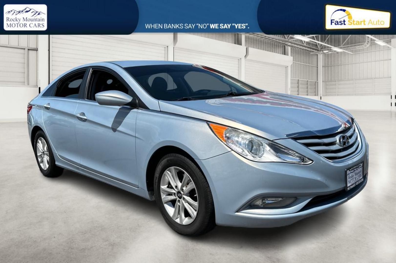 2013 Silver Hyundai Sonata GLS (5NPEB4AC1DH) with an 2.4L L4 DOHC 16V engine, 6-Speed Automatic transmission, located at 344 S Washington Blvd, Ogden, UT, 84404, (801) 399-1799, 41.255482, -111.970848 - Photo#0