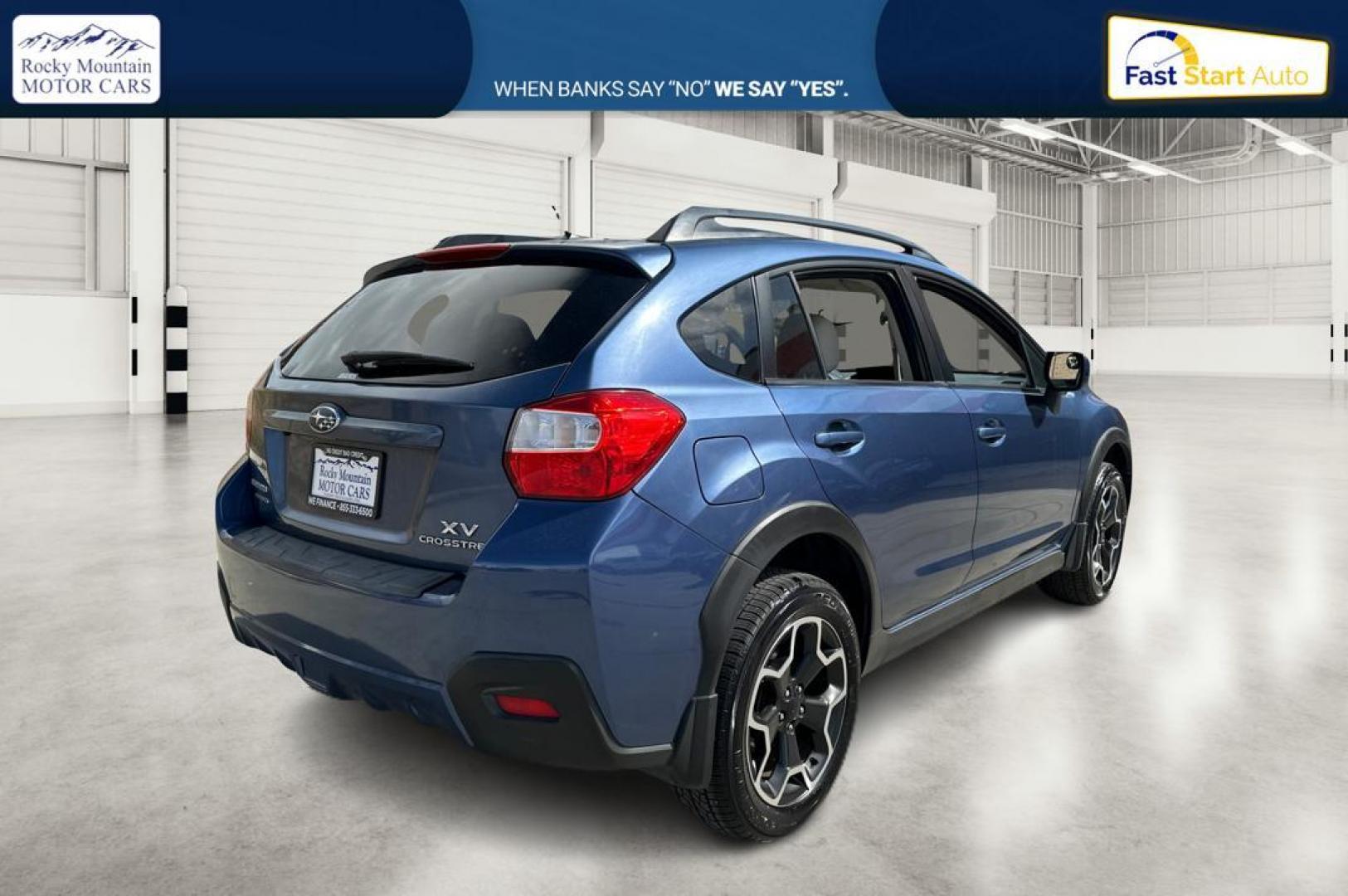 2013 Blue Subaru XV Crosstrek 2.0 Limited (JF2GPAGC2DH) with an 2.0L L4 DOHC 16V engine, Continuously Variable Transmission transmission, located at 344 S Washington Blvd, Ogden, UT, 84404, (801) 399-1799, 41.255482, -111.970848 - Photo#2