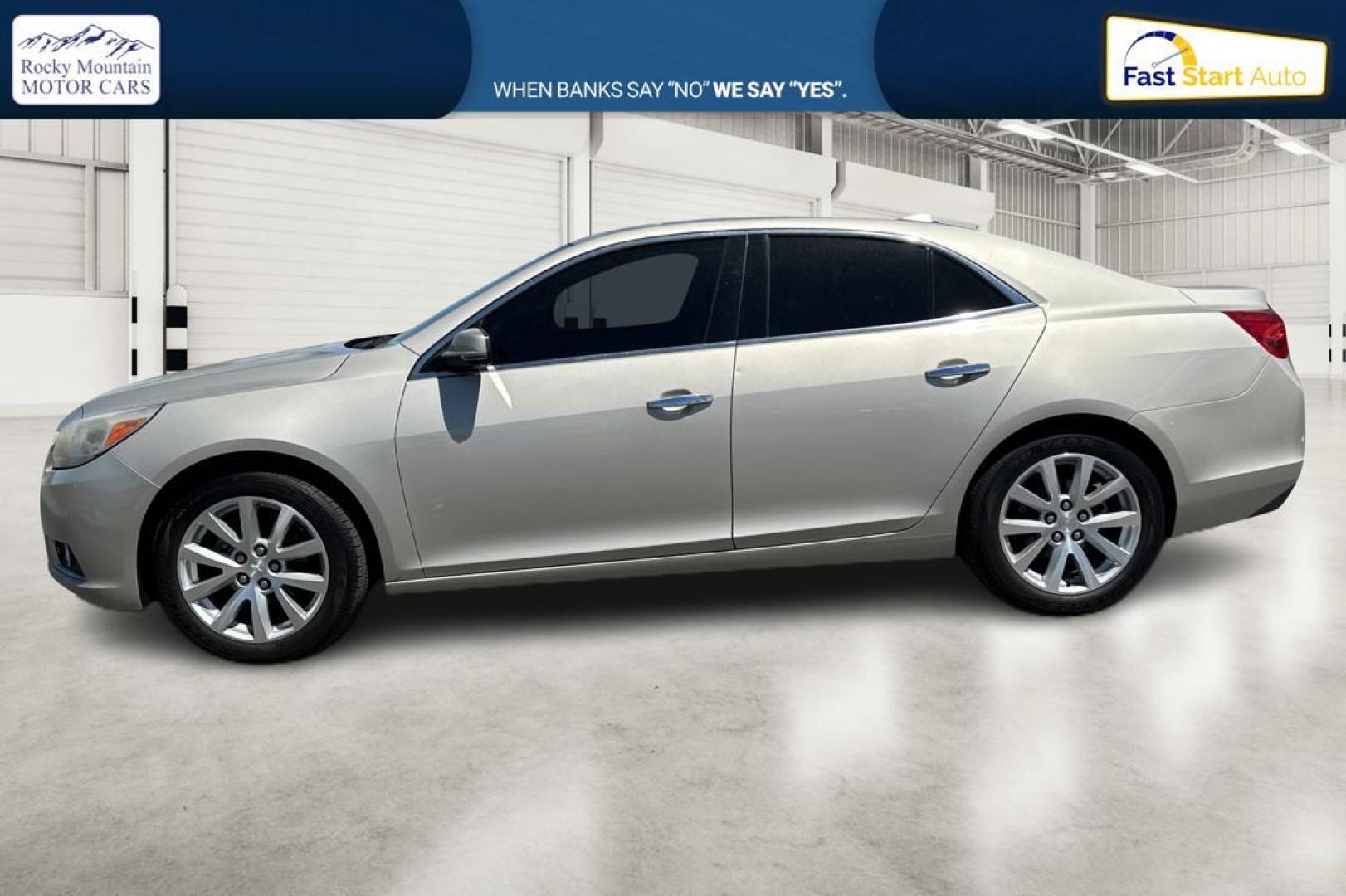 2014 Beige Chevrolet Malibu 1TZ (1G11H5SL8EF) with an 2.5L L4 DOHC 16V engine, 6-Speed Automatic transmission, located at 7755 State Street, Midvale, UT, 84047, (801) 753-9063, 40.610329, -111.892159 - Photo#5