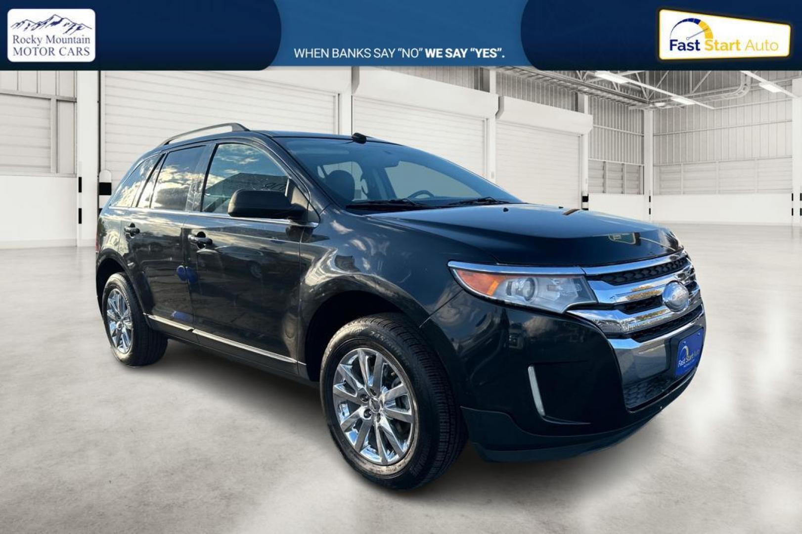 2014 Black Ford Edge Limited AWD (2FMDK4KCXEB) with an 3.5L V6 DOHC 24V engine, 6-Speed Automatic transmission, located at 7755 State Street, Midvale, UT, 84047, (801) 753-9063, 40.610329, -111.892159 - Photo#0