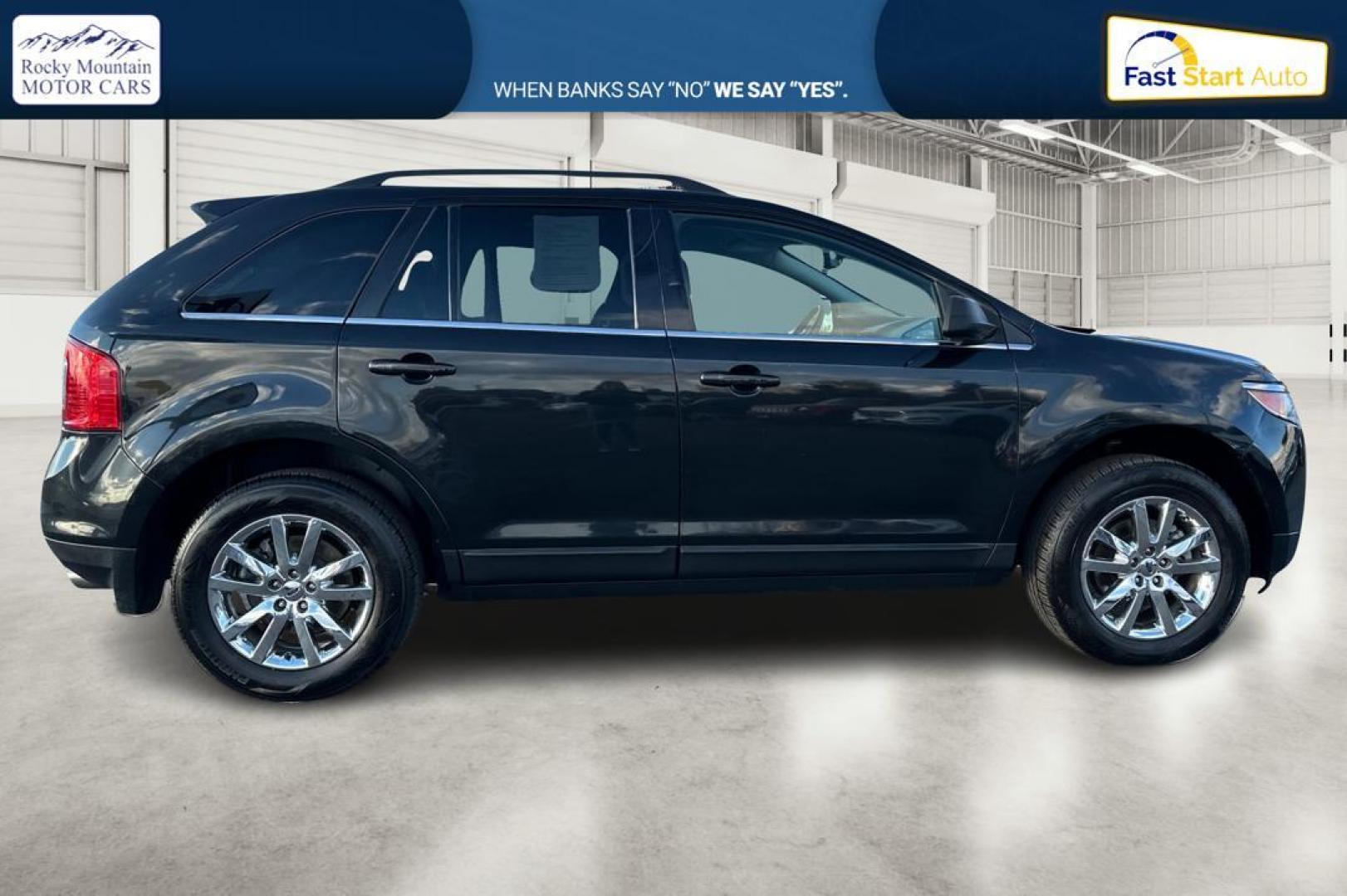 2014 Black Ford Edge Limited AWD (2FMDK4KCXEB) with an 3.5L V6 DOHC 24V engine, 6-Speed Automatic transmission, located at 7755 State Street, Midvale, UT, 84047, (801) 753-9063, 40.610329, -111.892159 - Photo#1