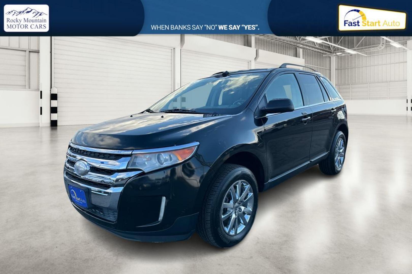 2014 Black Ford Edge Limited AWD (2FMDK4KCXEB) with an 3.5L V6 DOHC 24V engine, 6-Speed Automatic transmission, located at 7755 State Street, Midvale, UT, 84047, (801) 753-9063, 40.610329, -111.892159 - Photo#8