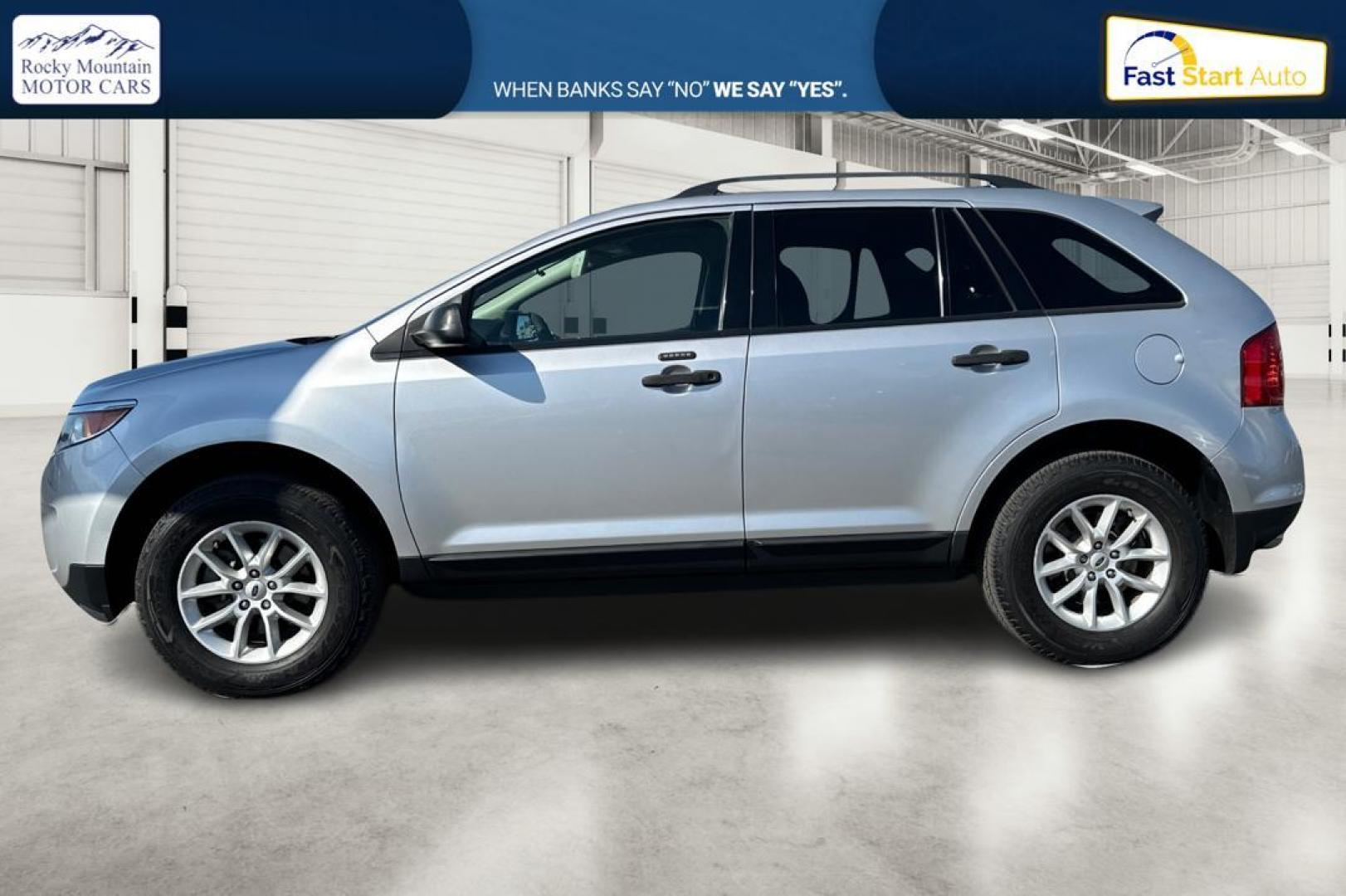 2014 Silver Ford Edge SE FWD (2FMDK3GC5EB) with an 3.5L V6 DOHC 24V engine, 6-Speed Automatic transmission, located at 767 S State Road, Pleasant Grove, UT, 84062, (801) 785-1058, 40.354839, -111.736687 - Photo#6