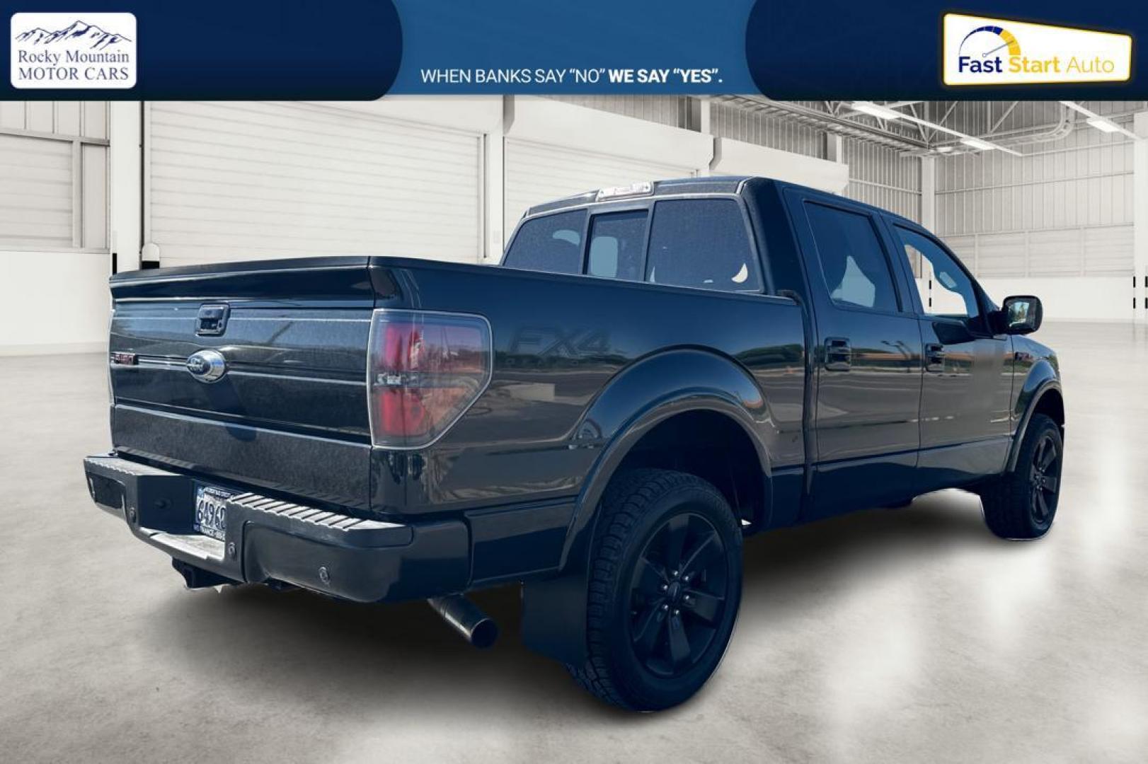 2014 Black Ford F-150 XL SuperCrew 5.5-ft. Bed 4WD (1FTFW1EF9EF) with an 5.0L V8 engine, 6-Speed Automatic transmission, located at 344 S Washington Blvd, Ogden, UT, 84404, (801) 399-1799, 41.255482, -111.970848 - Photo#2