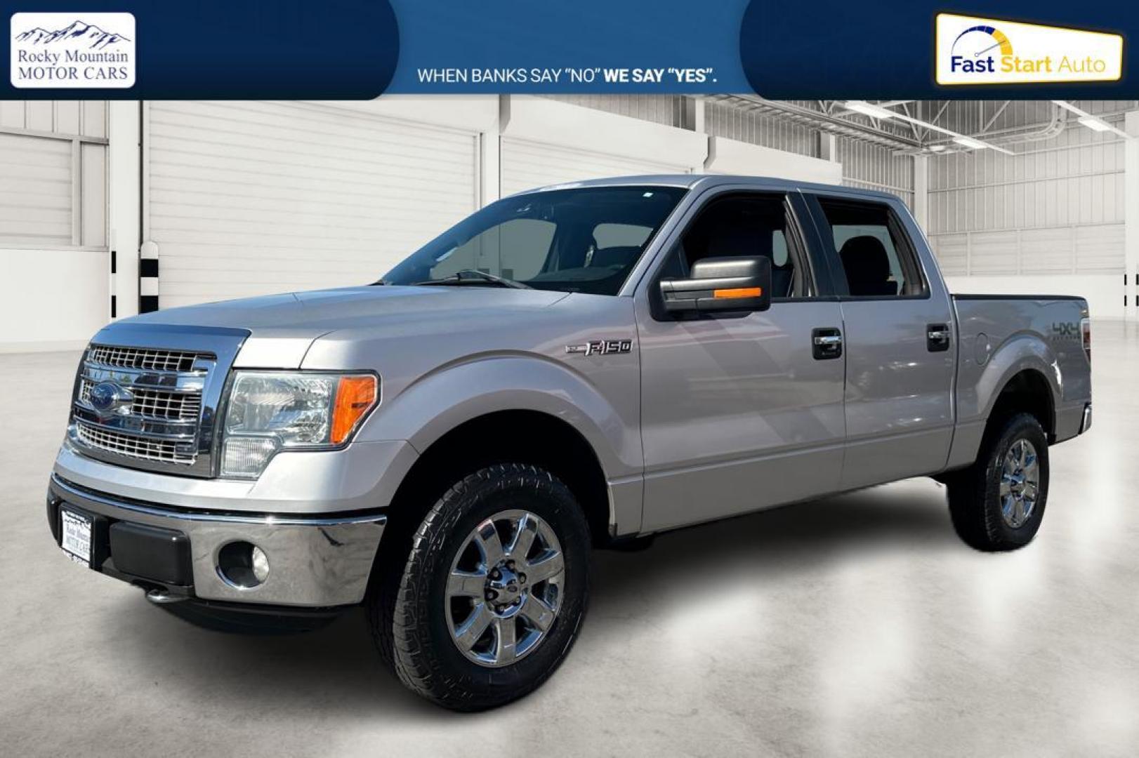 2014 Silver Ford F-150 XL SuperCrew 5.5-ft. Bed 4WD (1FTFW1EF9EK) with an 5.0L V8 engine, 6-Speed Automatic transmission, located at 767 S State Road, Pleasant Grove, UT, 84062, (801) 785-1058, 40.354839, -111.736687 - Photo#6