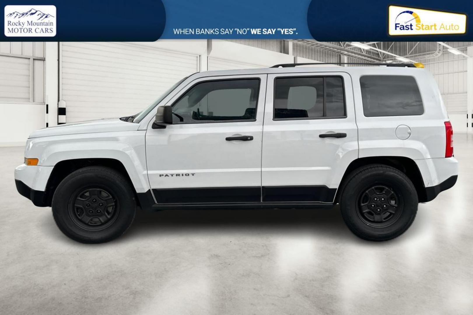 2014 White Jeep Patriot Sport 2WD (1C4NJPBA8ED) with an 2.0L L4 DOHC 16V engine, located at 7755 State Street, Midvale, UT, 84047, (801) 753-9063, 40.610329, -111.892159 - Photo#5