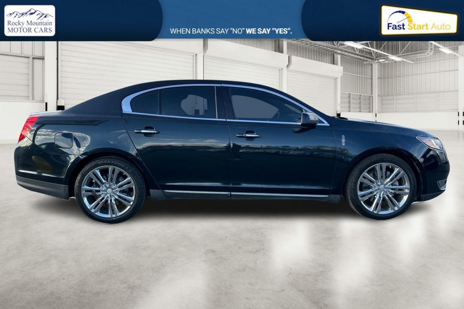 2014 Gray Lincoln MKS AWD (1LNHL9EKXEG) with an 3.5L V6 DOHC 24V engine, 6-Speed Automatic transmission, located at 7755 State Street, Midvale, UT, 84047, (801) 753-9063, 40.610329, -111.892159 - Photo#1