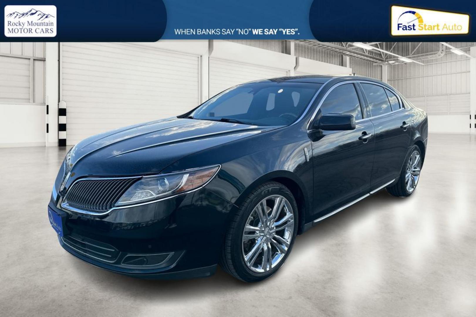 2014 Gray Lincoln MKS AWD (1LNHL9EKXEG) with an 3.5L V6 DOHC 24V engine, 6-Speed Automatic transmission, located at 7755 State Street, Midvale, UT, 84047, (801) 753-9063, 40.610329, -111.892159 - Photo#8